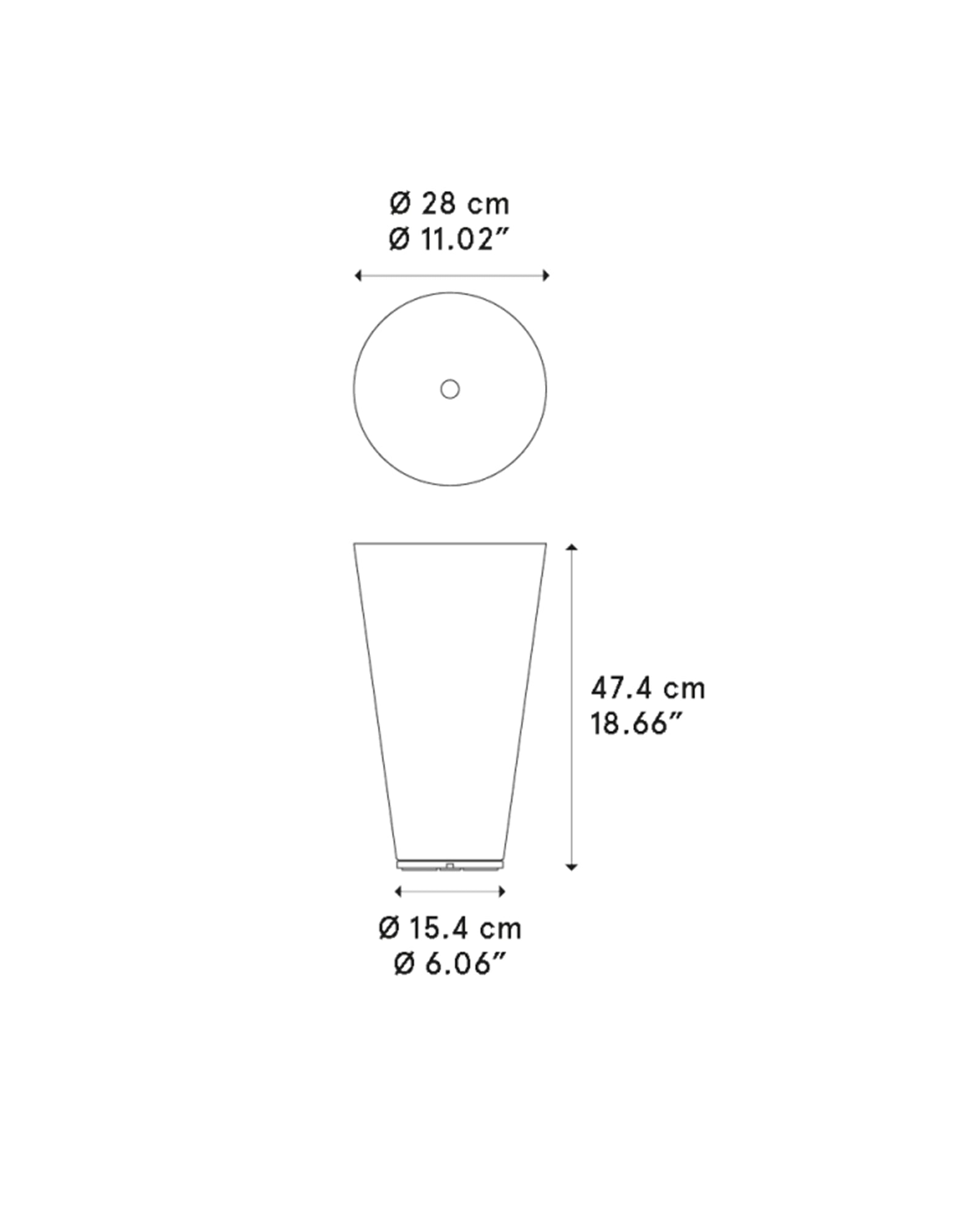 Megaphone Table Lamp