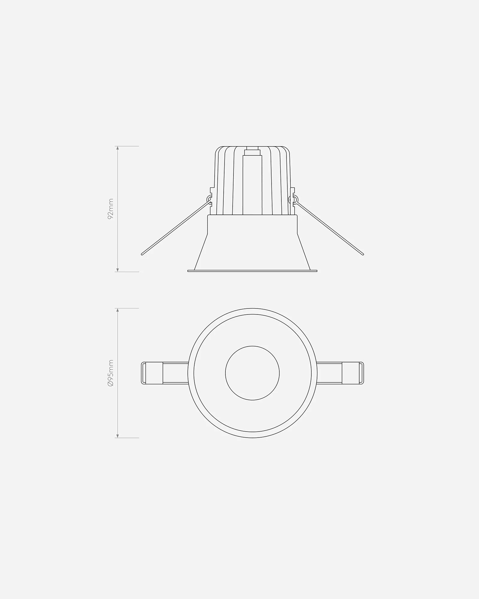 Minima LED IP65 Downlight