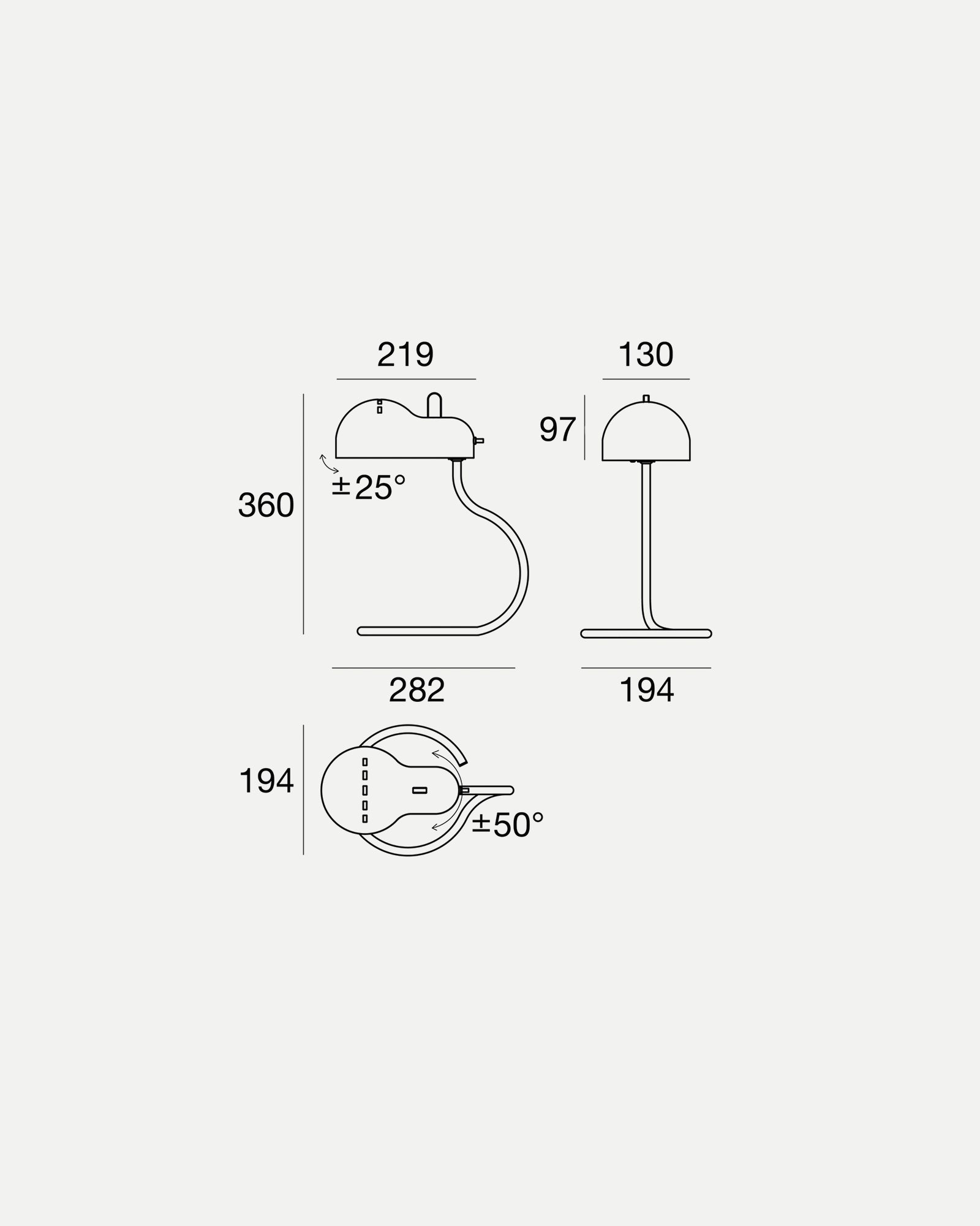 Minitopo Table Lamp
