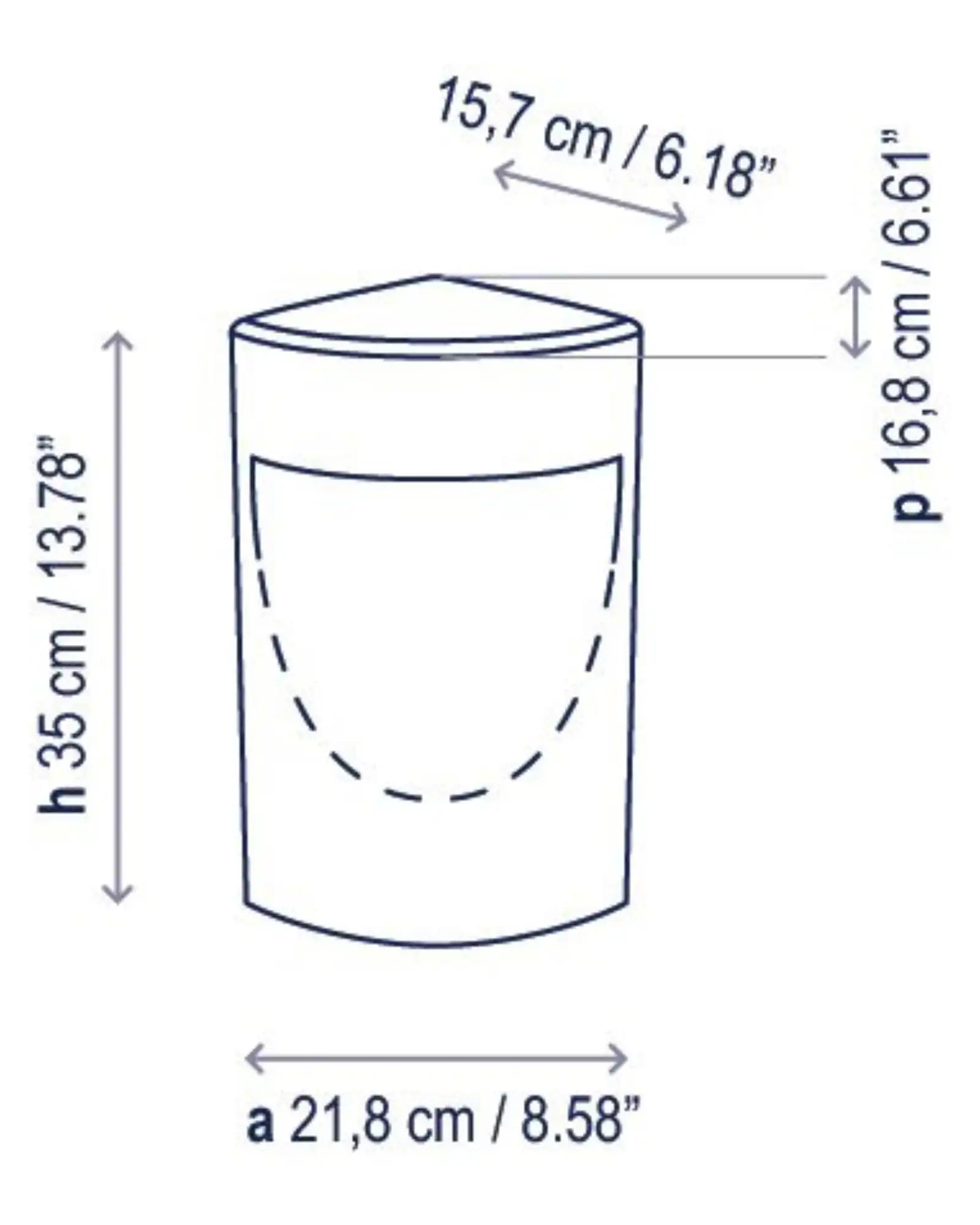 Moai Small Bollard Light
