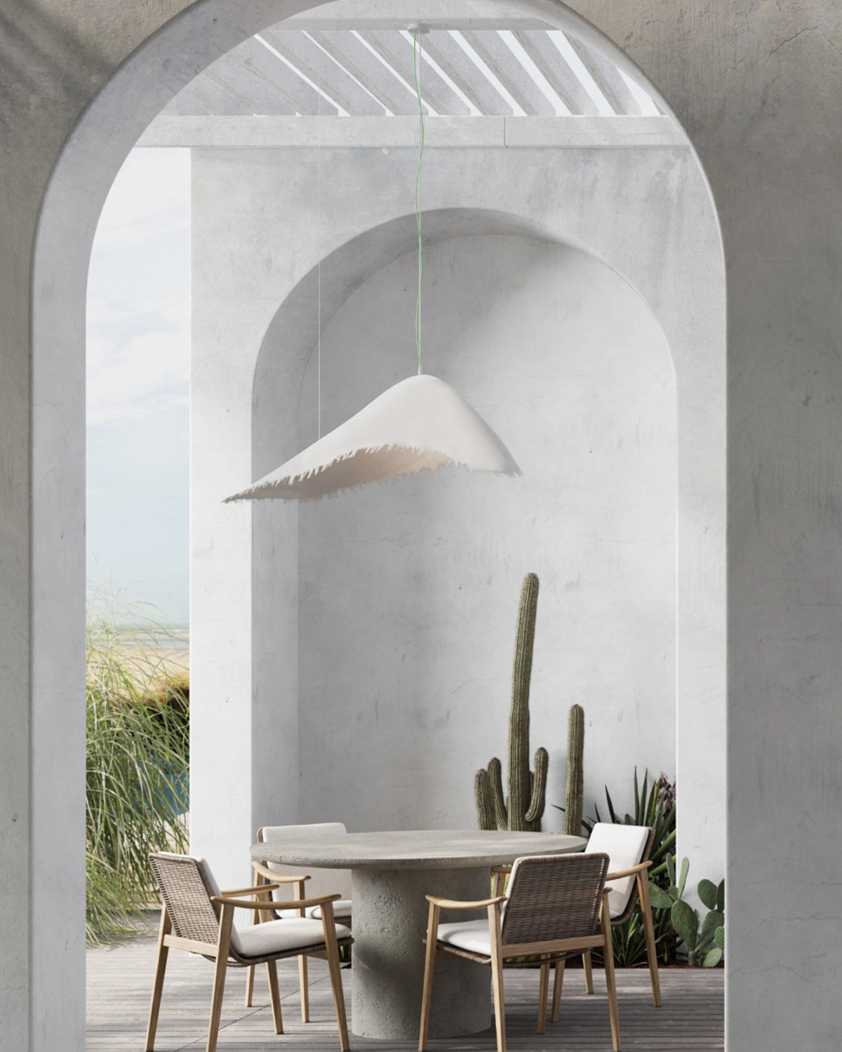 Moby Dick Outdoor Pendant Light