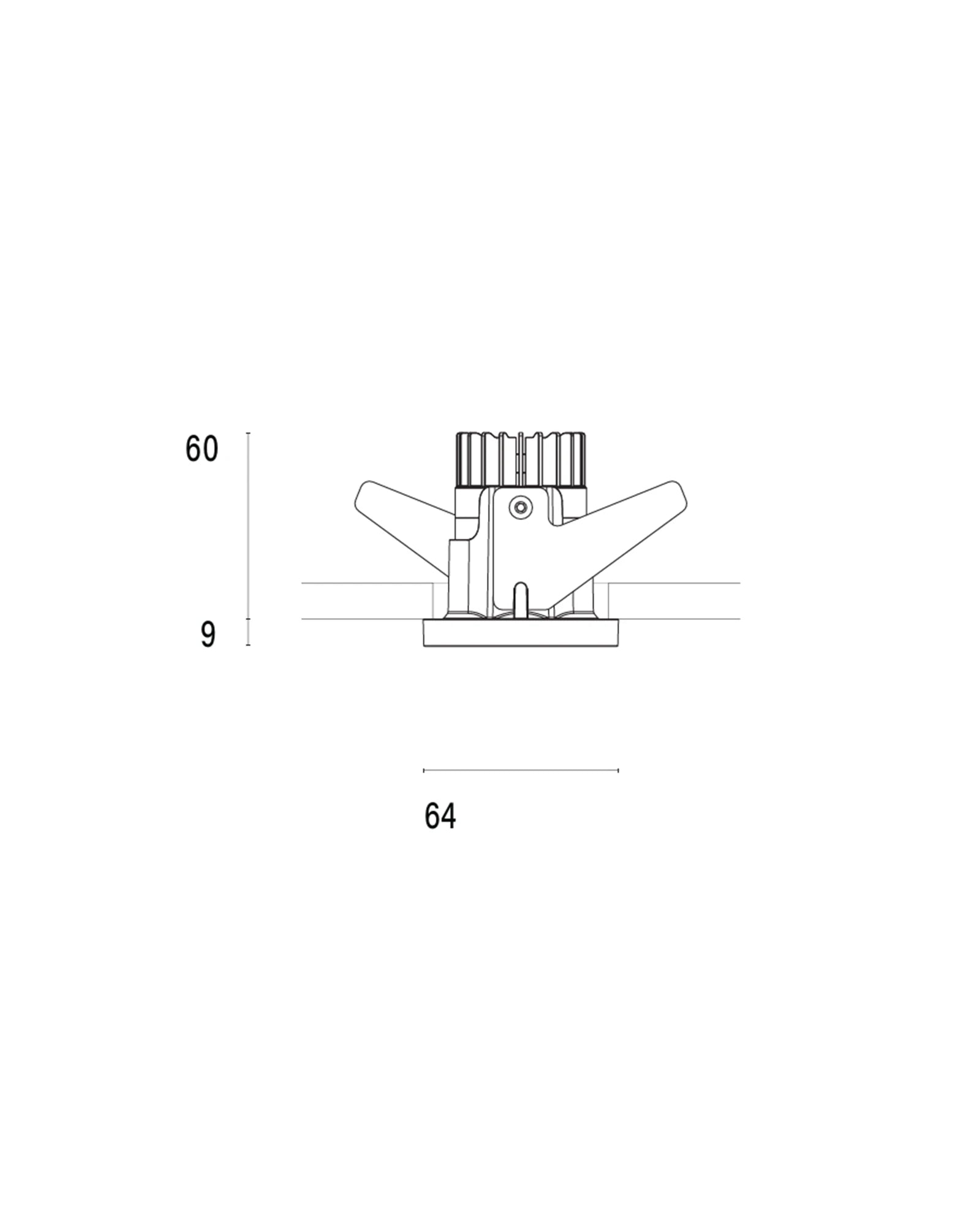 Mono 60 Type 2 Recessed Downlight
