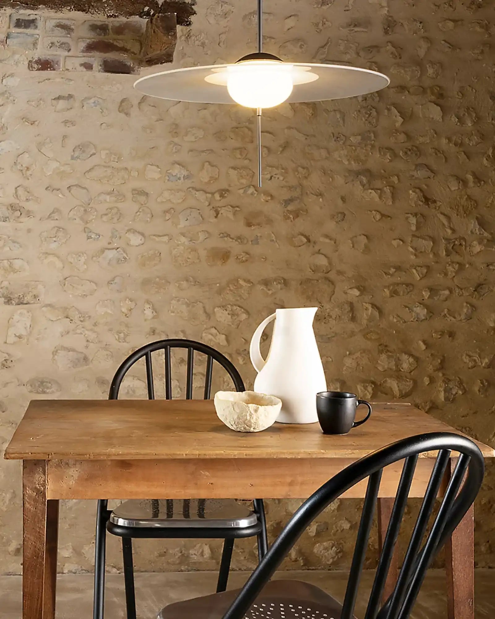 Mono Pendant Light by DCW Editions featured within a contemporary contemporary dining | Nook Collections