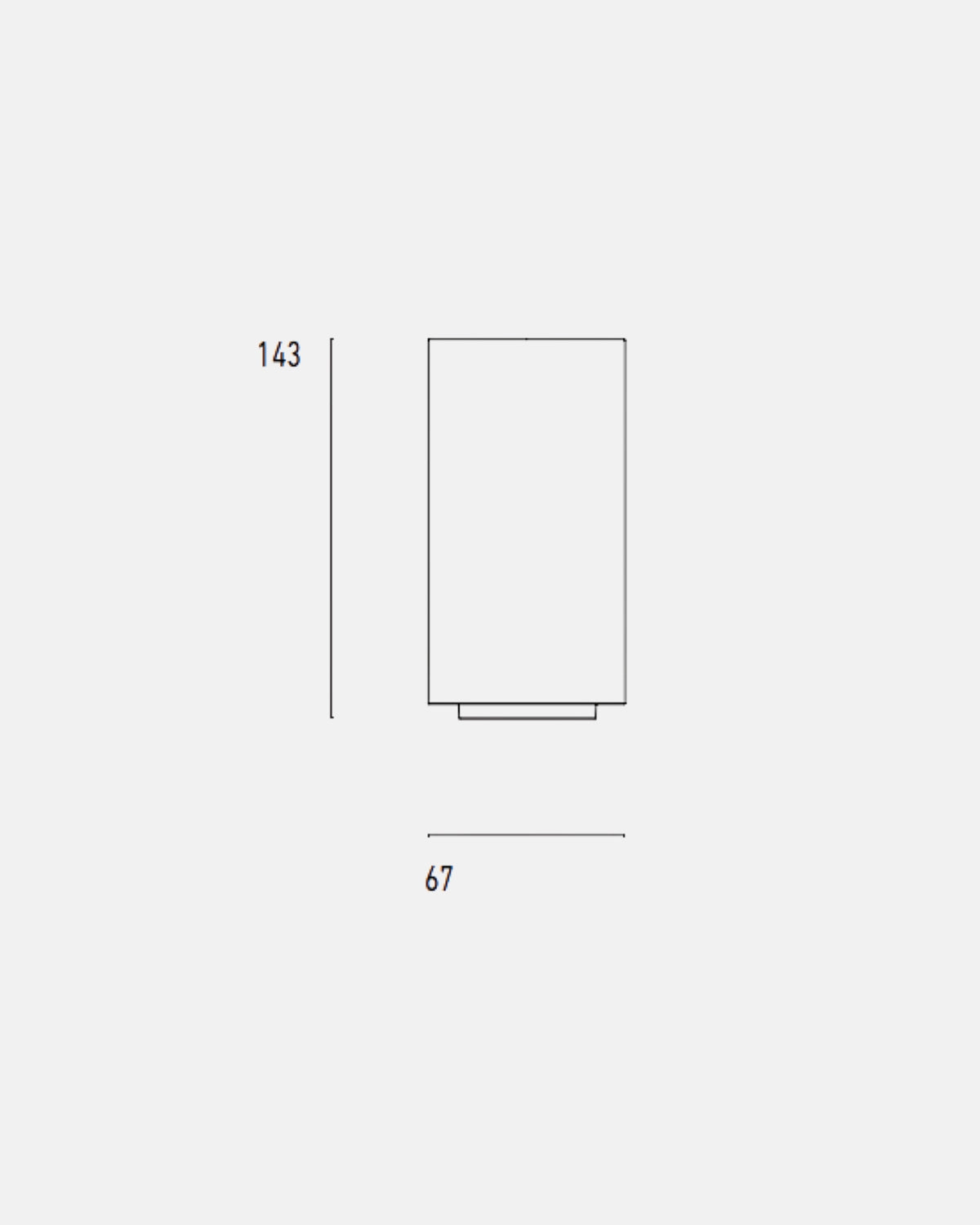 Mono 060 (PHASE DIM) Type 3 Fixed Surface Downlight IP20