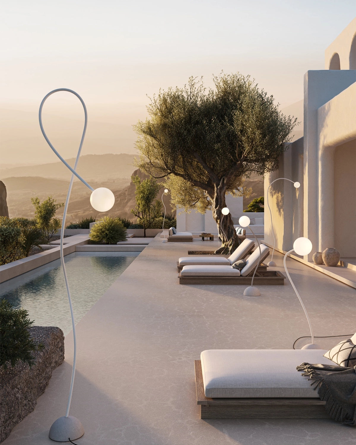 Moony Outdoor Floor Lamp
