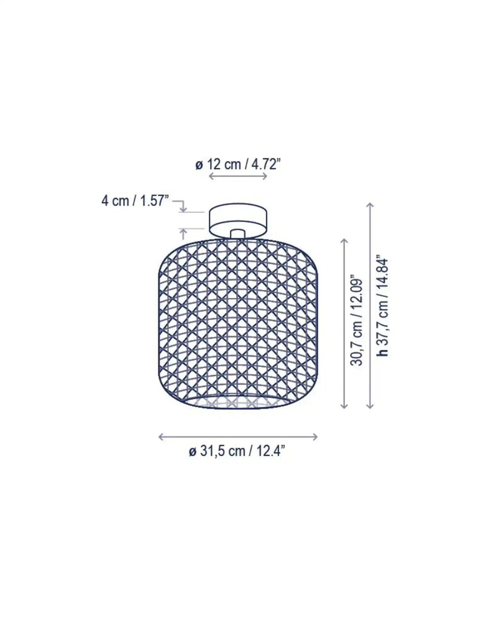 Nans Cylinder Ceiling Light