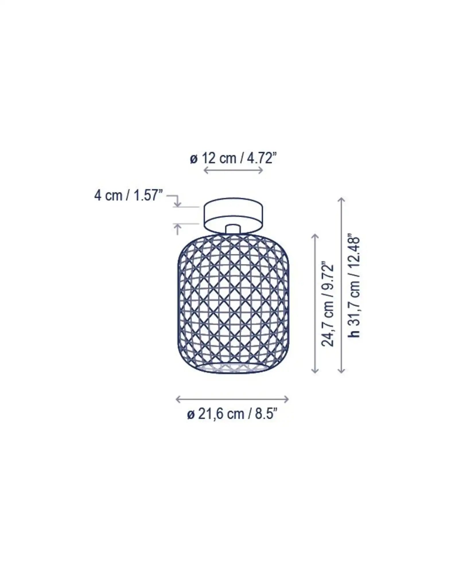 Nans Cylinder Ceiling Light