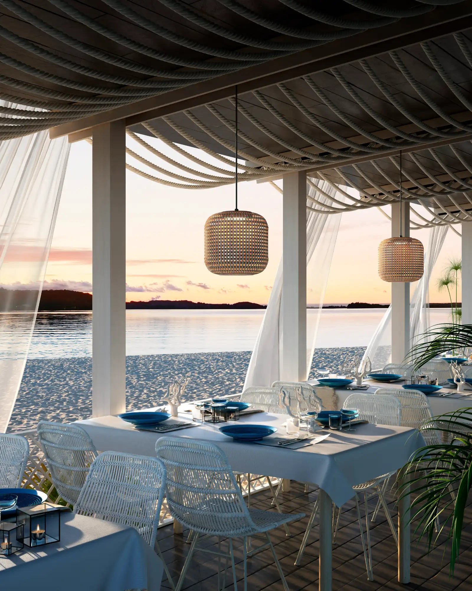 Nans Cylinder Pendant Light