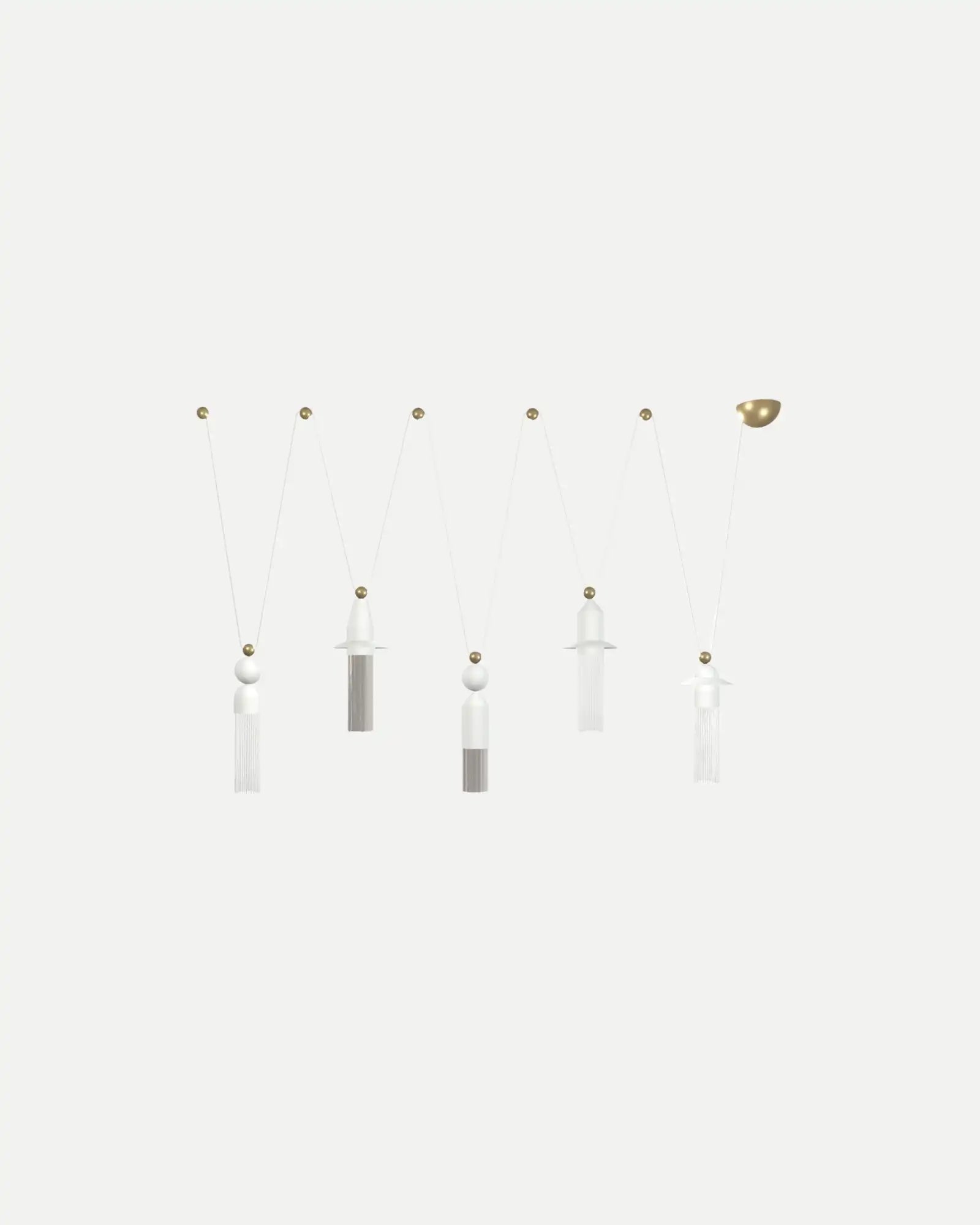 Nappe 5lt Linear Pendant Light