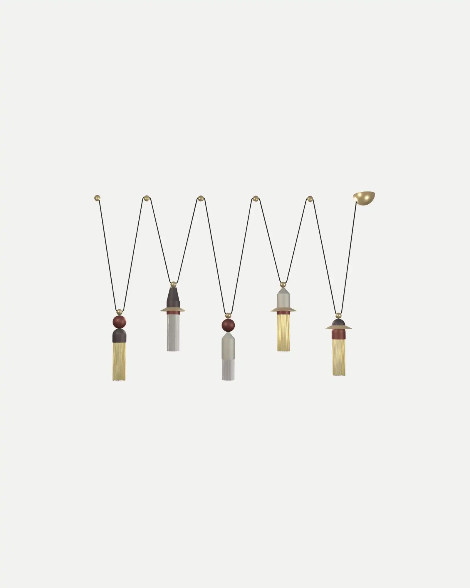 Nappe 5lt Linear Pendant Light