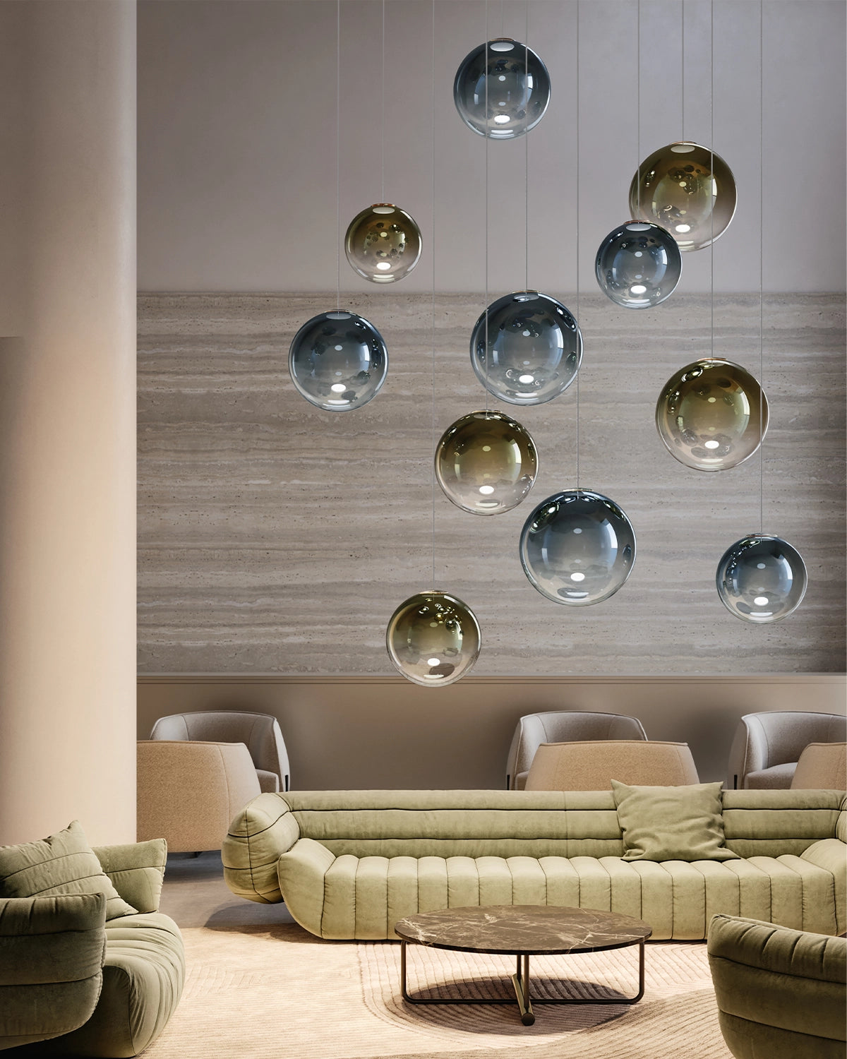 Non Random Pendant Light