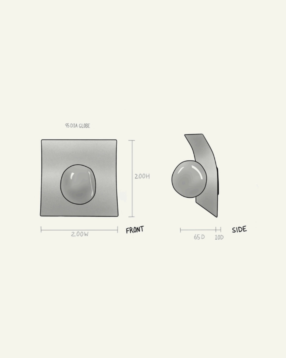 Nudge Wall Light