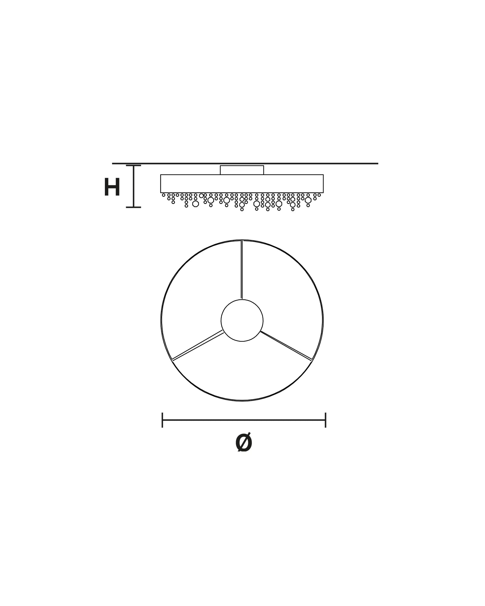 Ola Round Ceiling Light