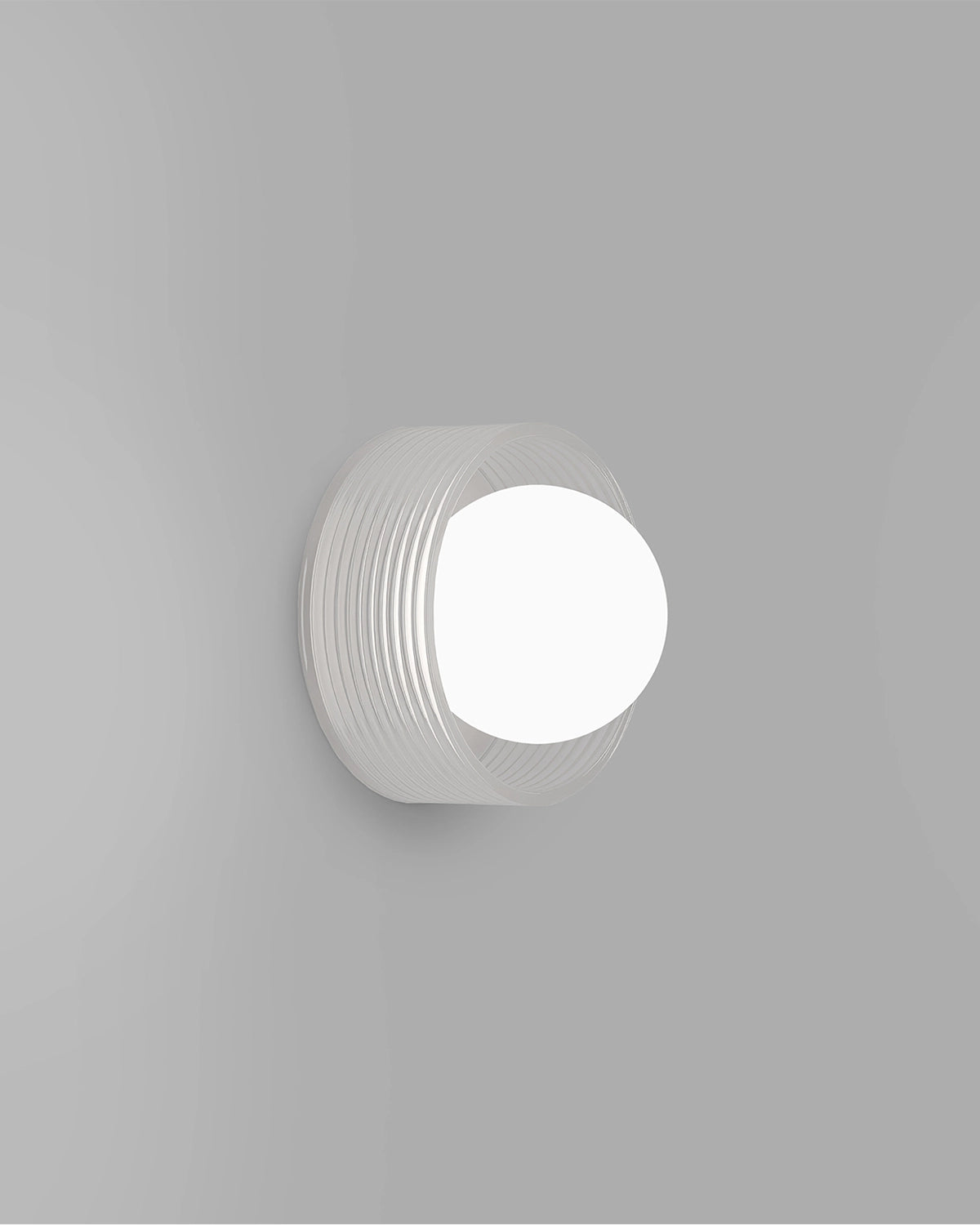 Orb Sur Ribbed Wall Light