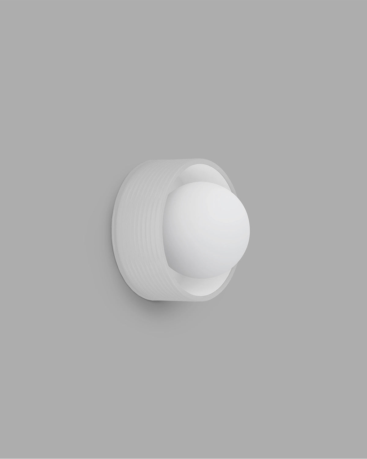 Orb Sur Ribbed Wall Light