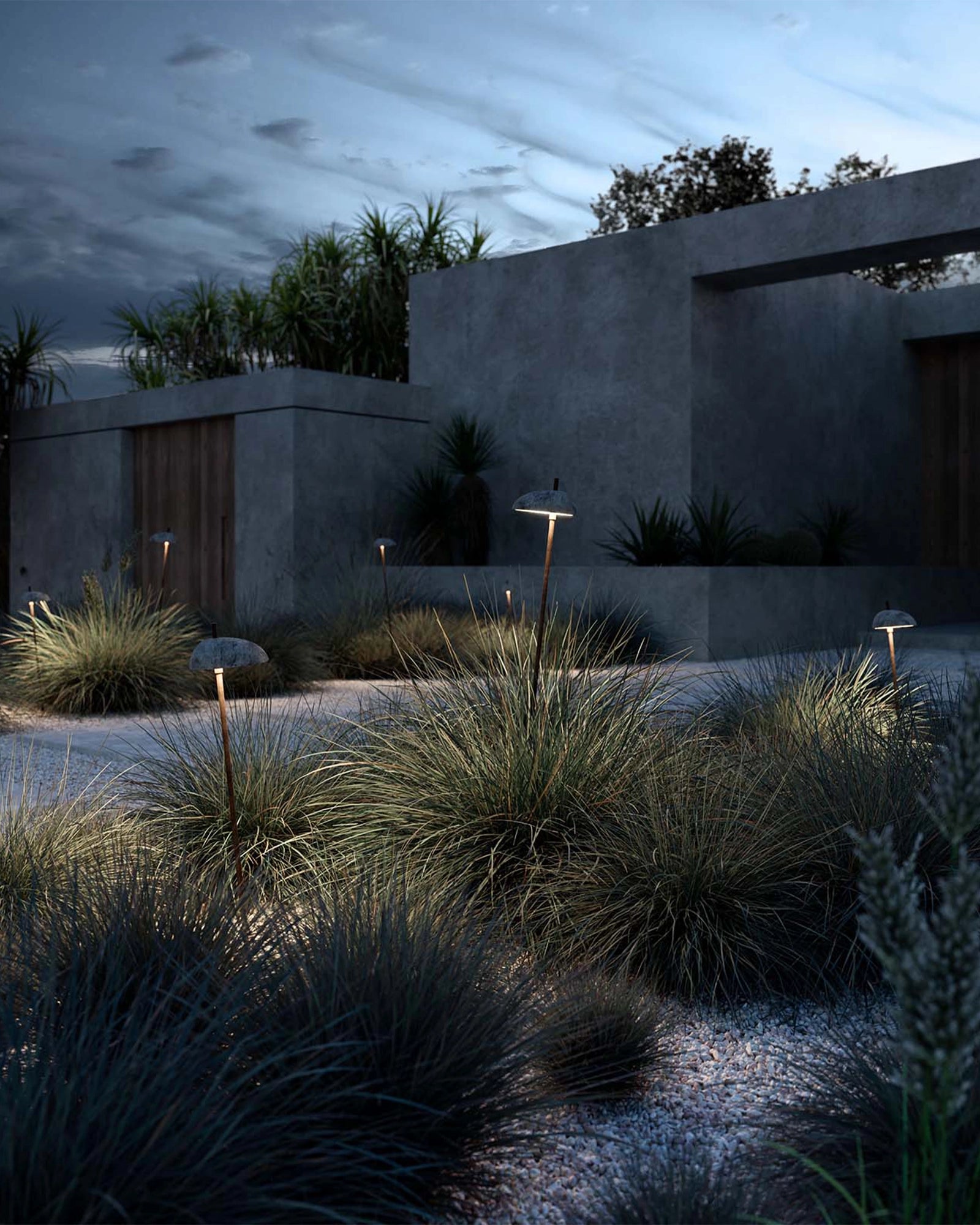 Pantarhei Oval Bollard Light