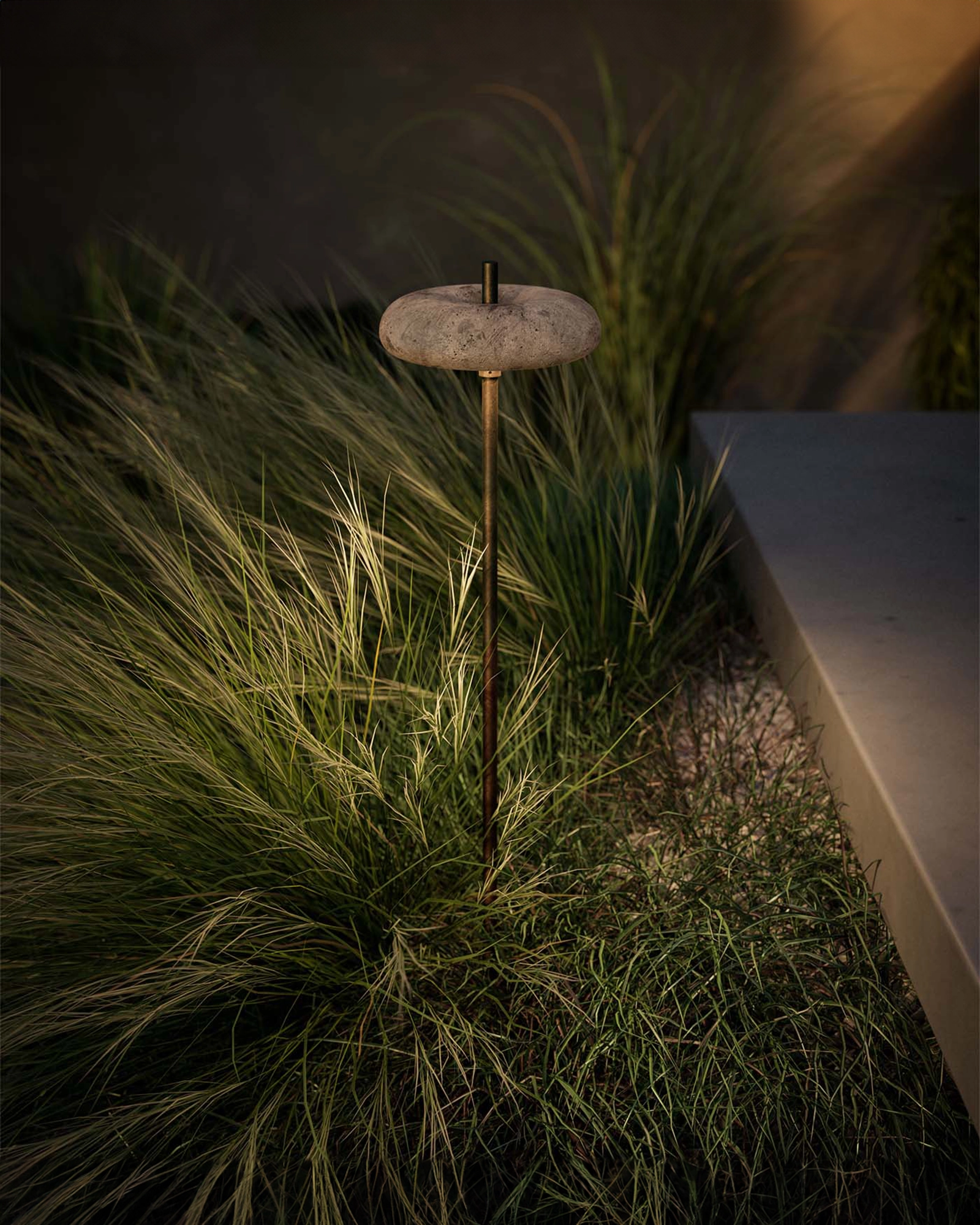 Pantarhei Round Bollard Light