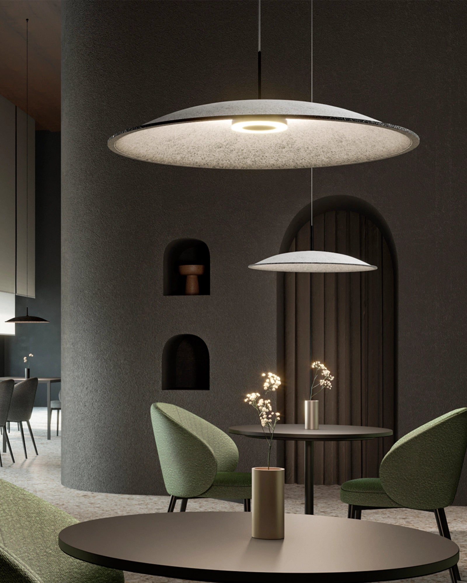 Phi Acoustic Pendant Light