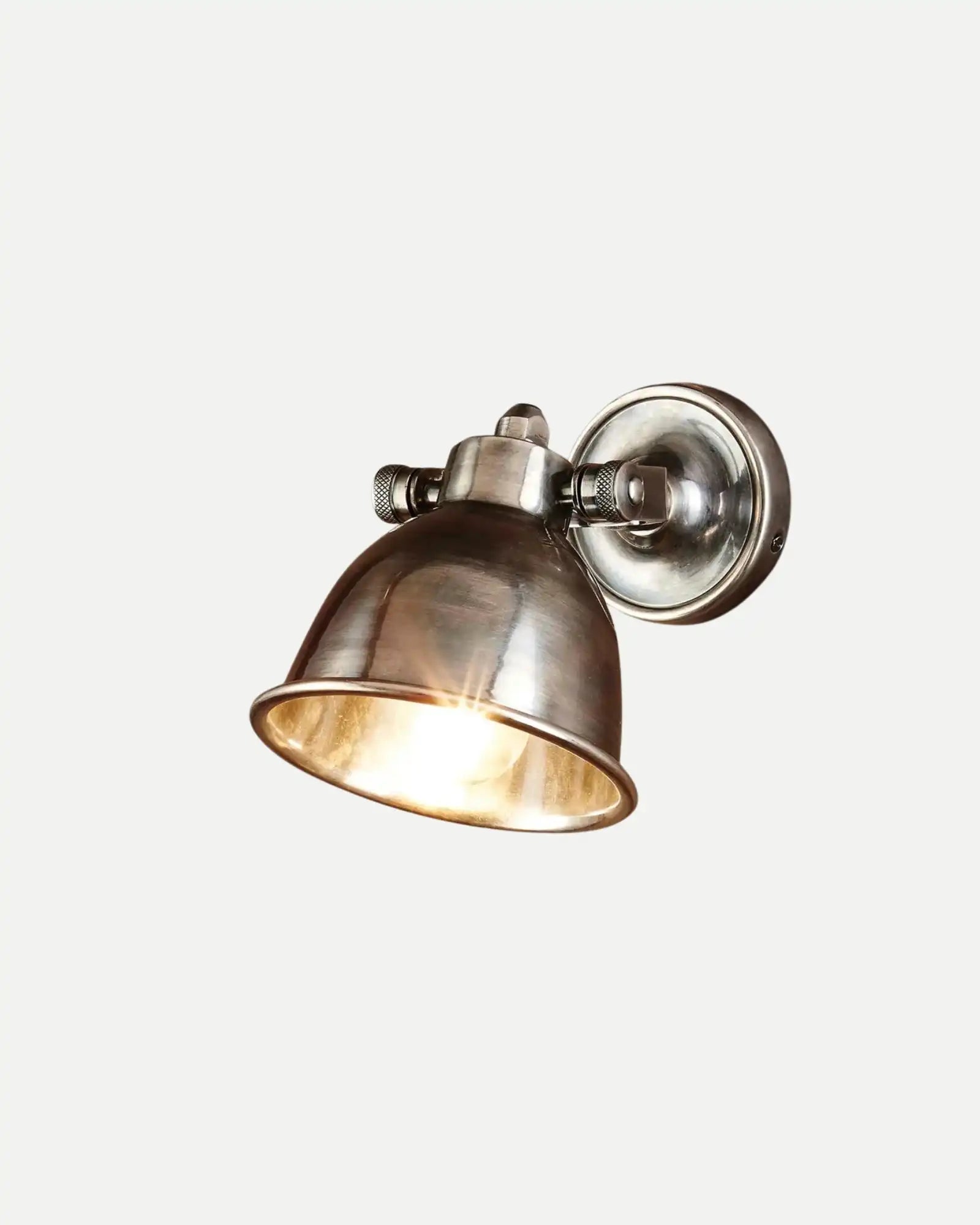 Phoenix Wall Light Antique Silver by Emac & Lawton | Nook Collections