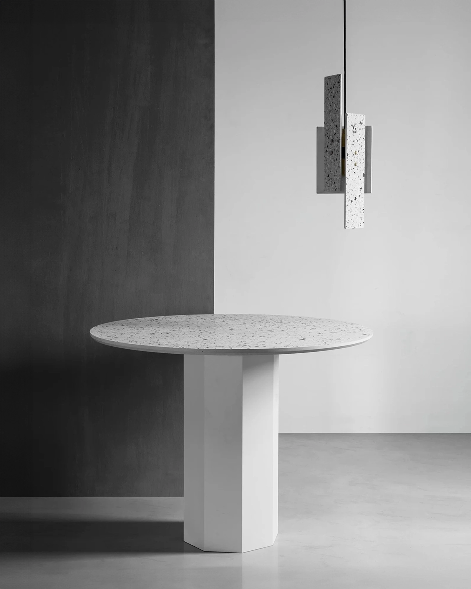 Piece Terrazzo Pendant Light