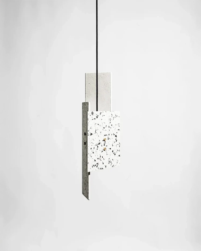 Piece Terrazzo Pendant Light