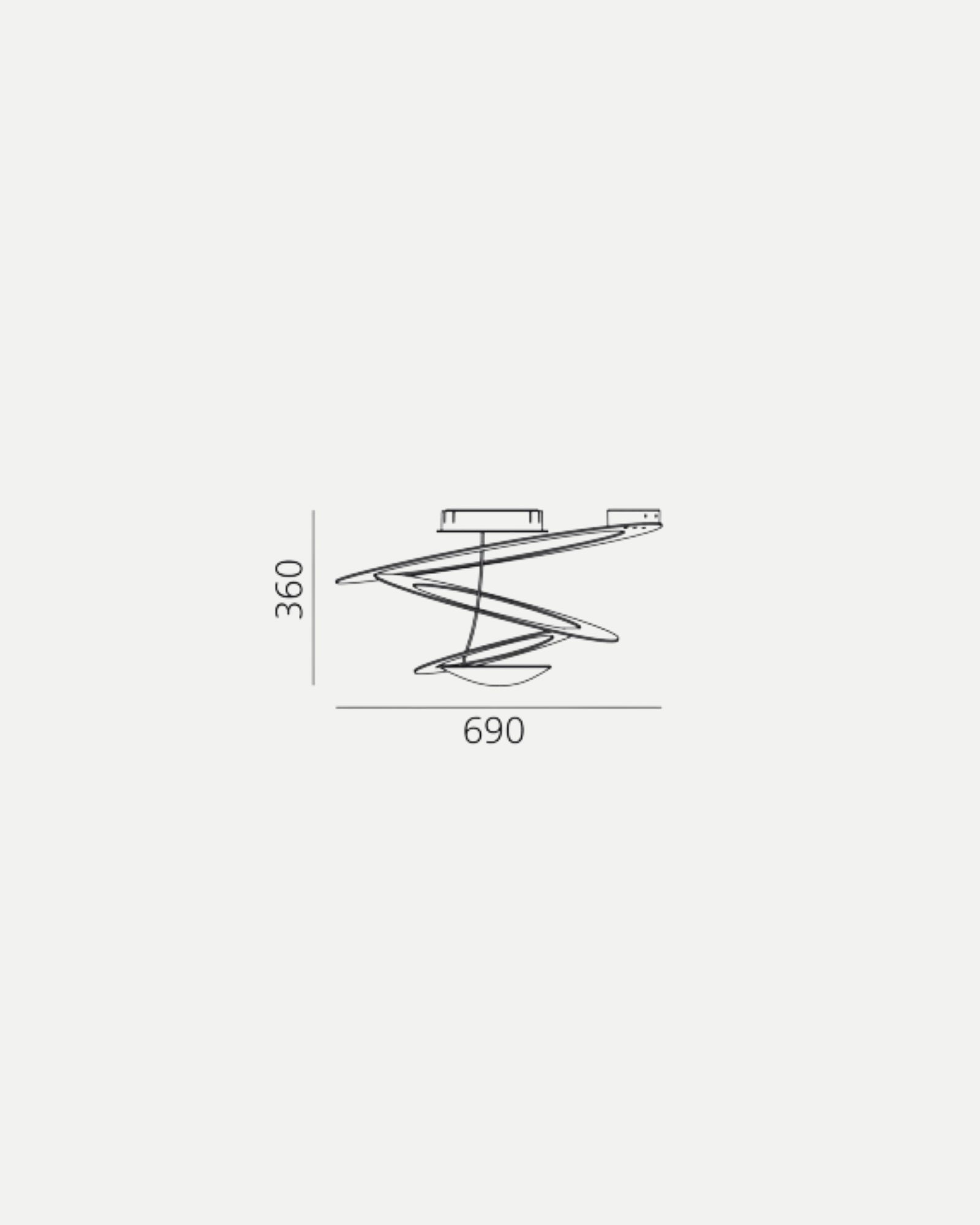 Pirce Ceiling Light