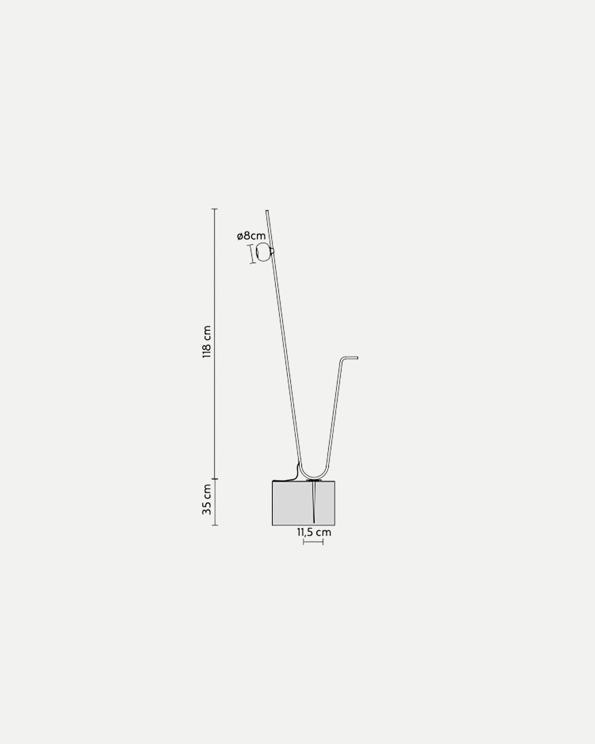 Pois Outdoor Floor Lamp
