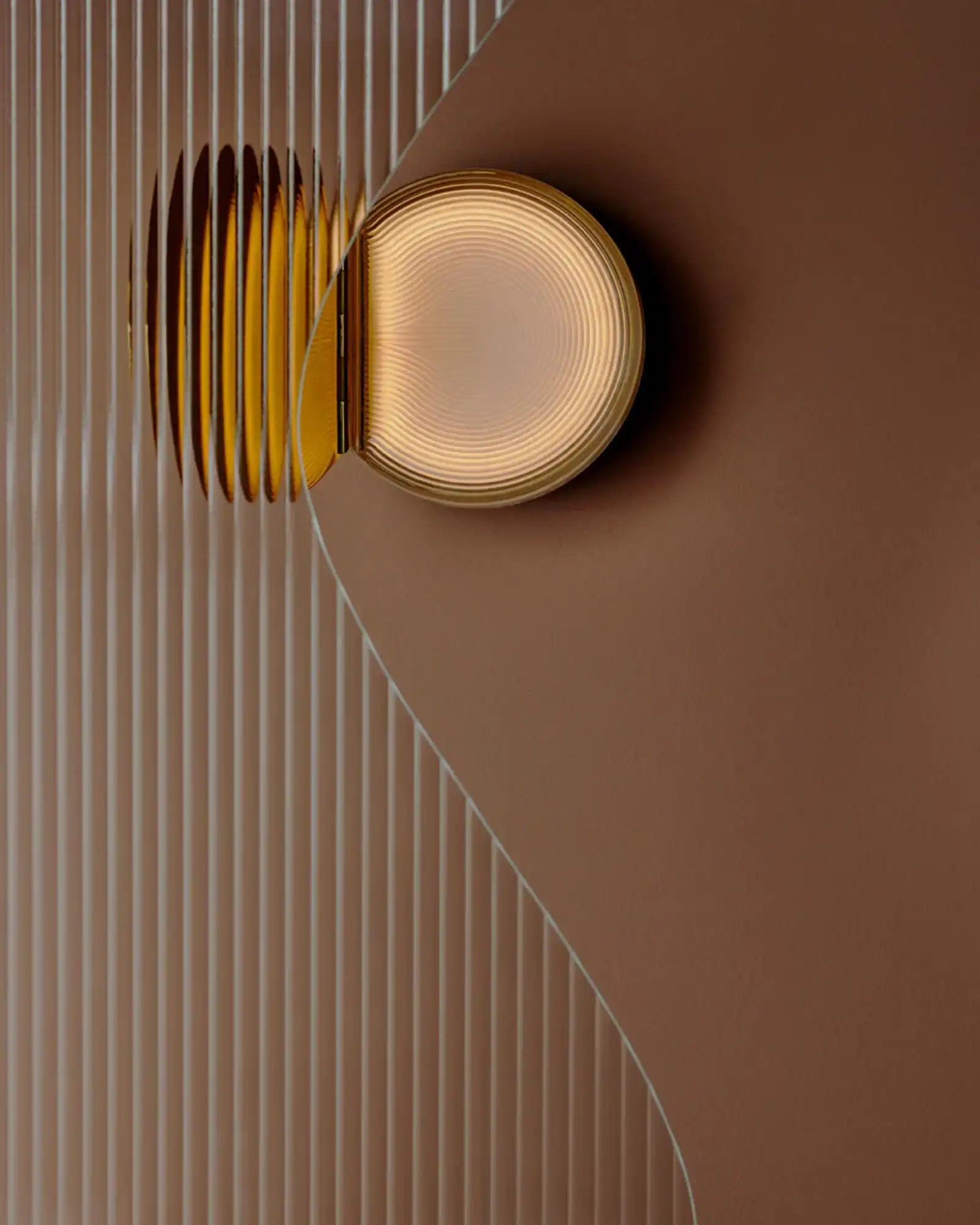 Poudrier Wall Light by DCW Editions featured within a lobby | Nook Collections