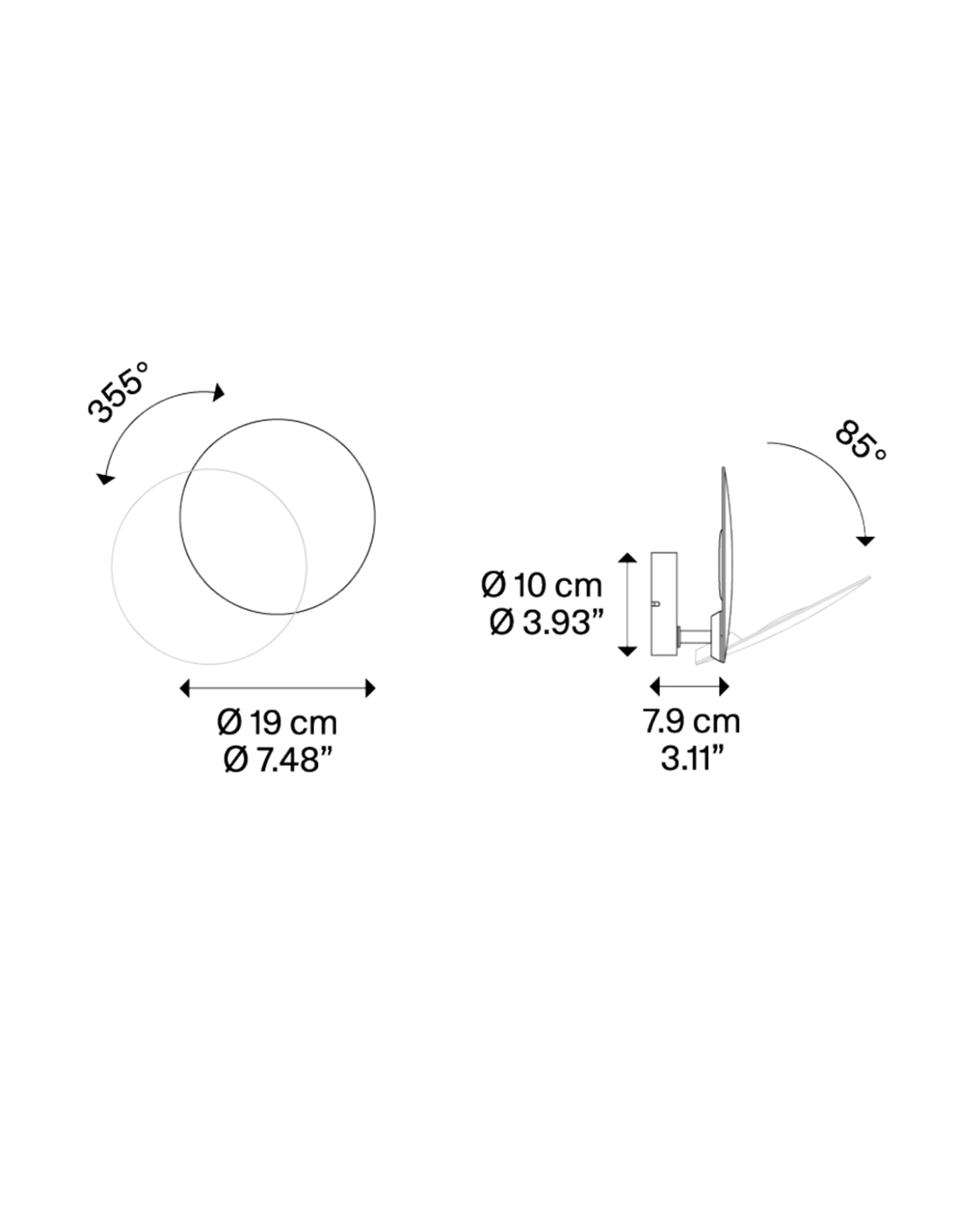Puzzle Round Outdoor Wall Light