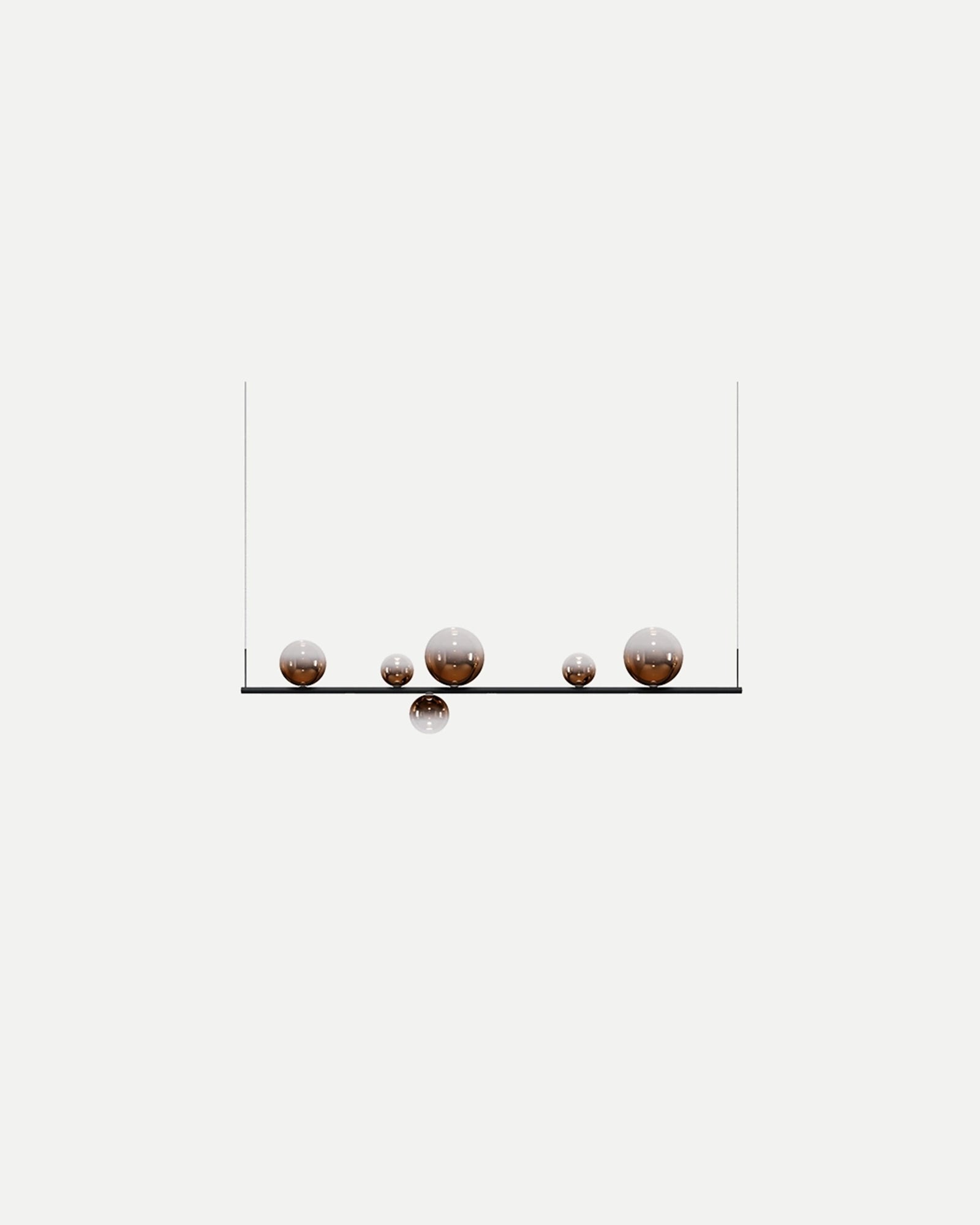 Random Stick 6lt Pendant Light