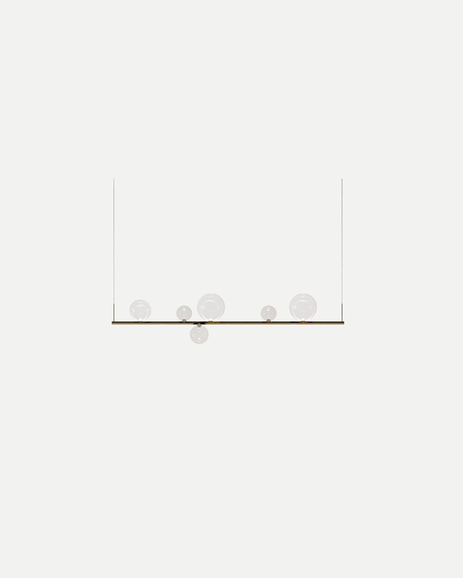 Random Stick 6lt Pendant Light