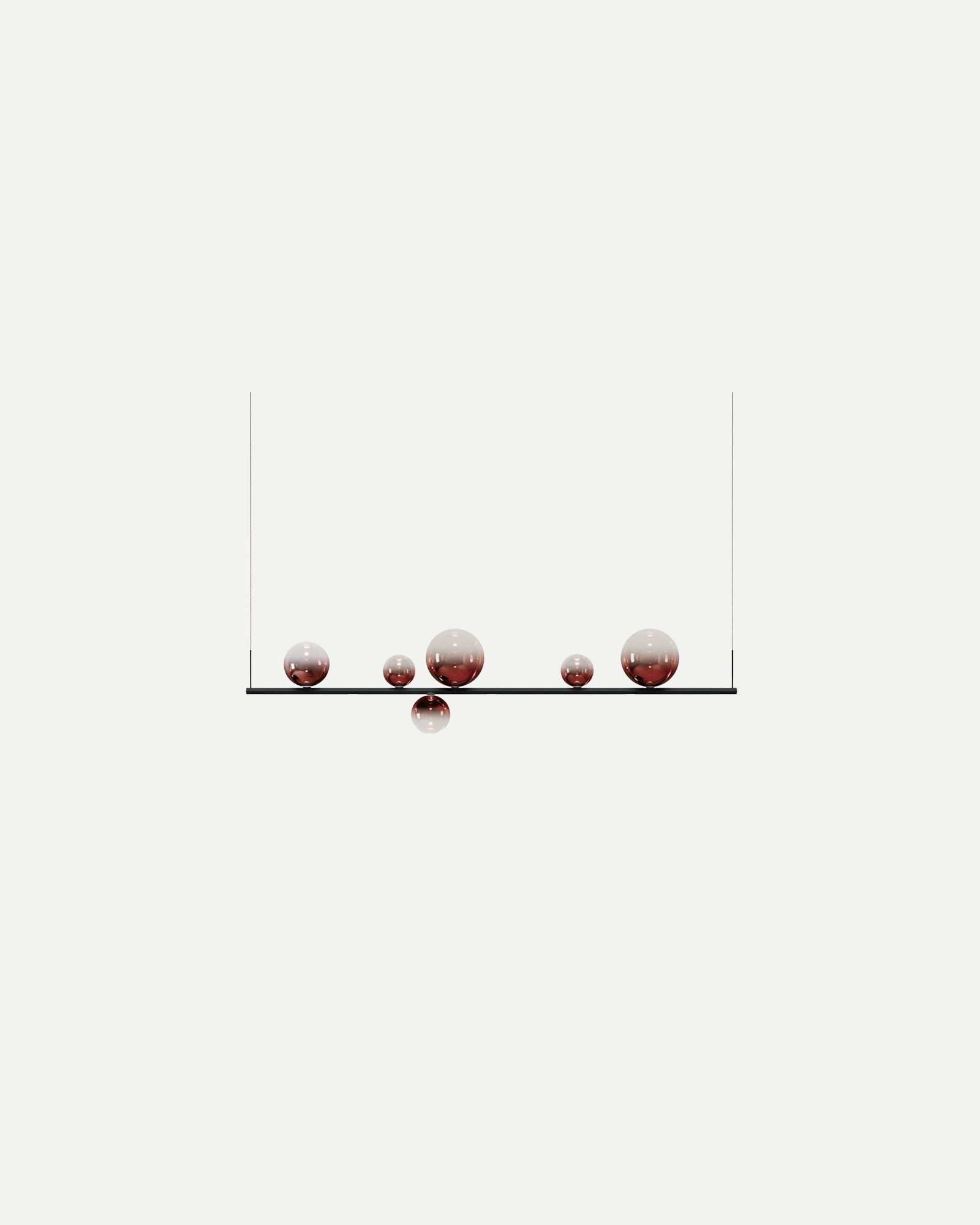 Random Stick 6lt Pendant Light