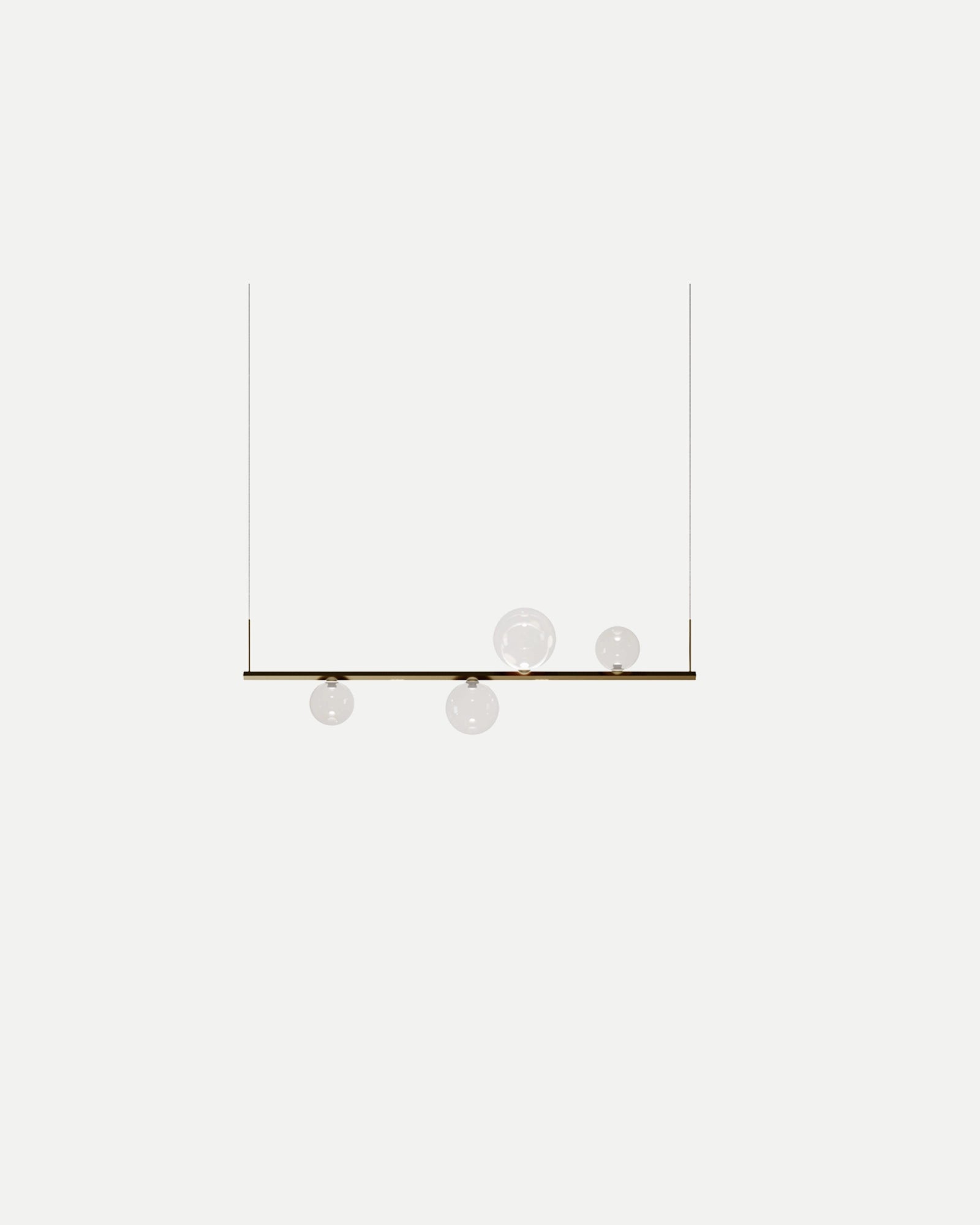 Random Stick 4lt Pendant Light