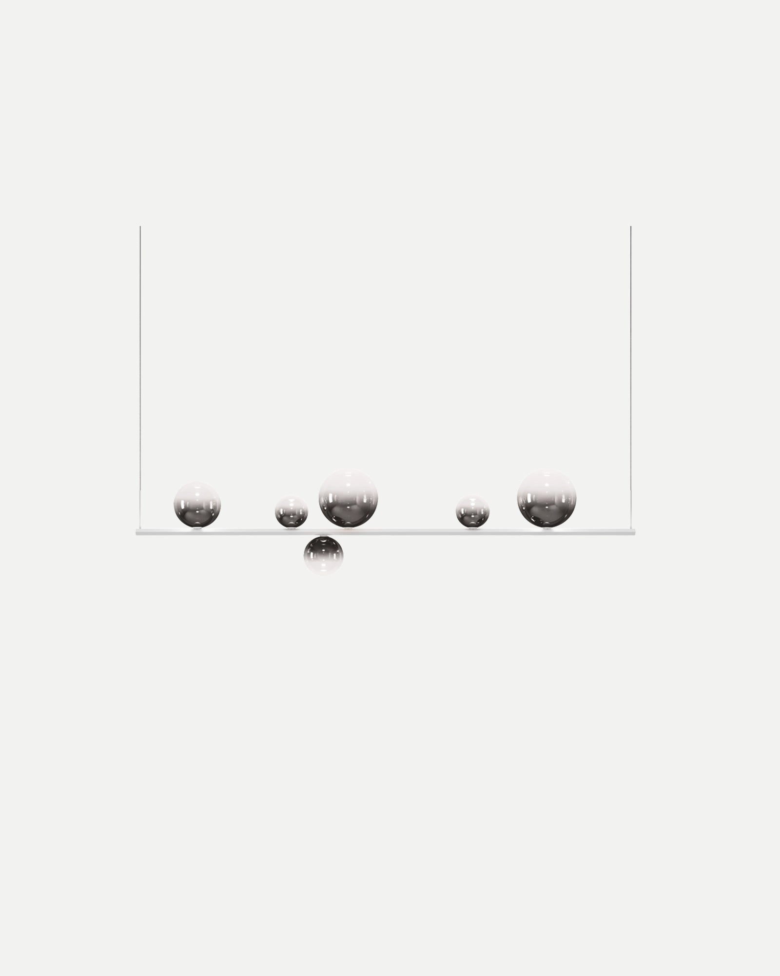 Random Stick 6lt Pendant Light