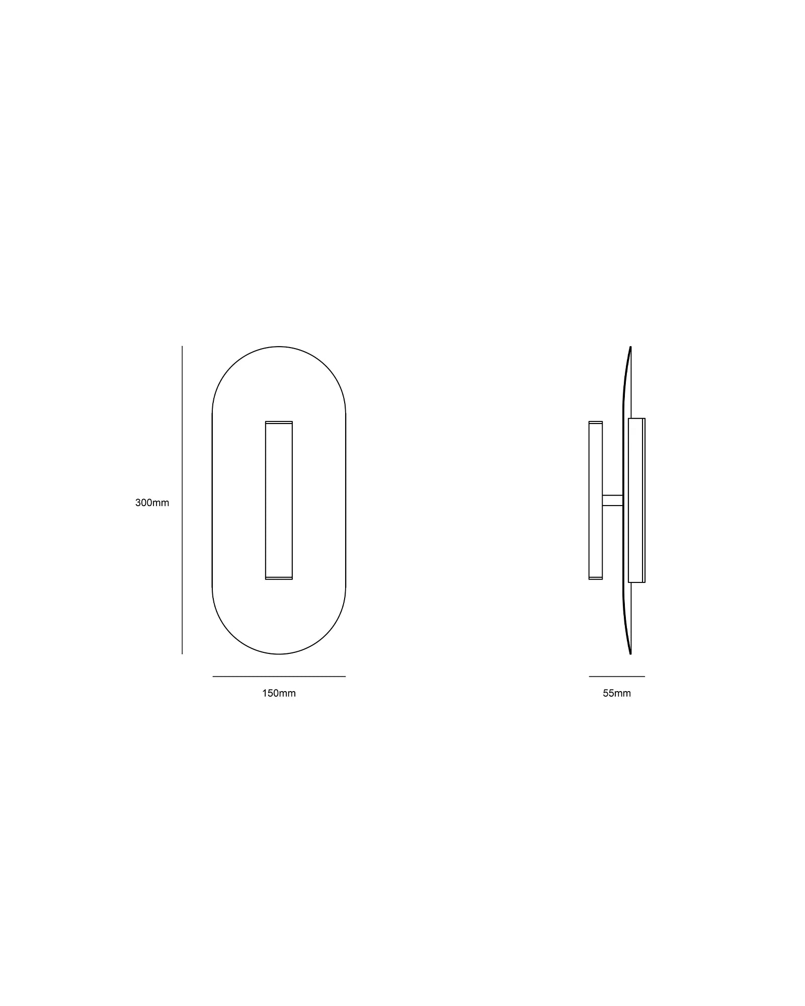 Reflector Wall Light