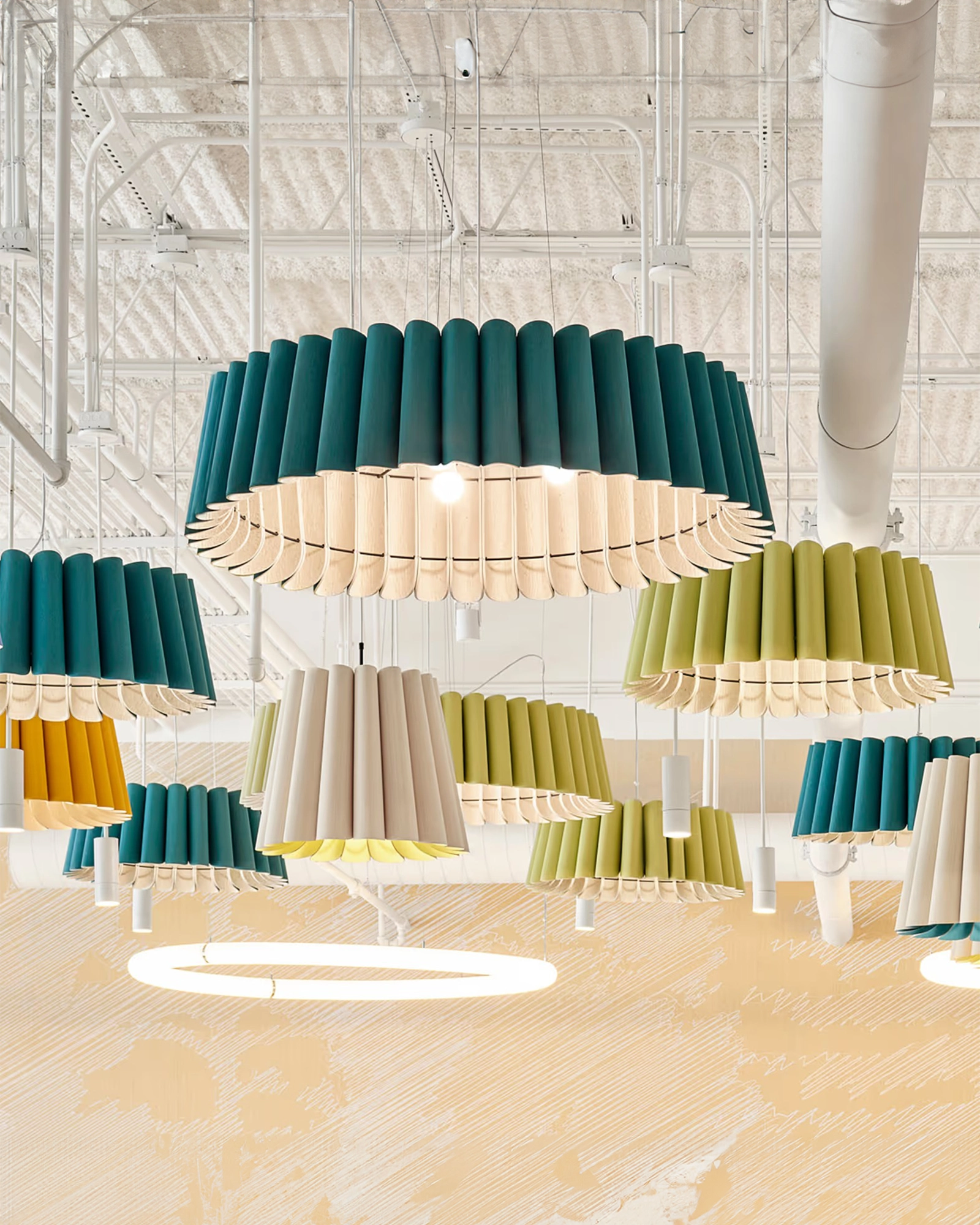 Renata Acoustic Pendant Light