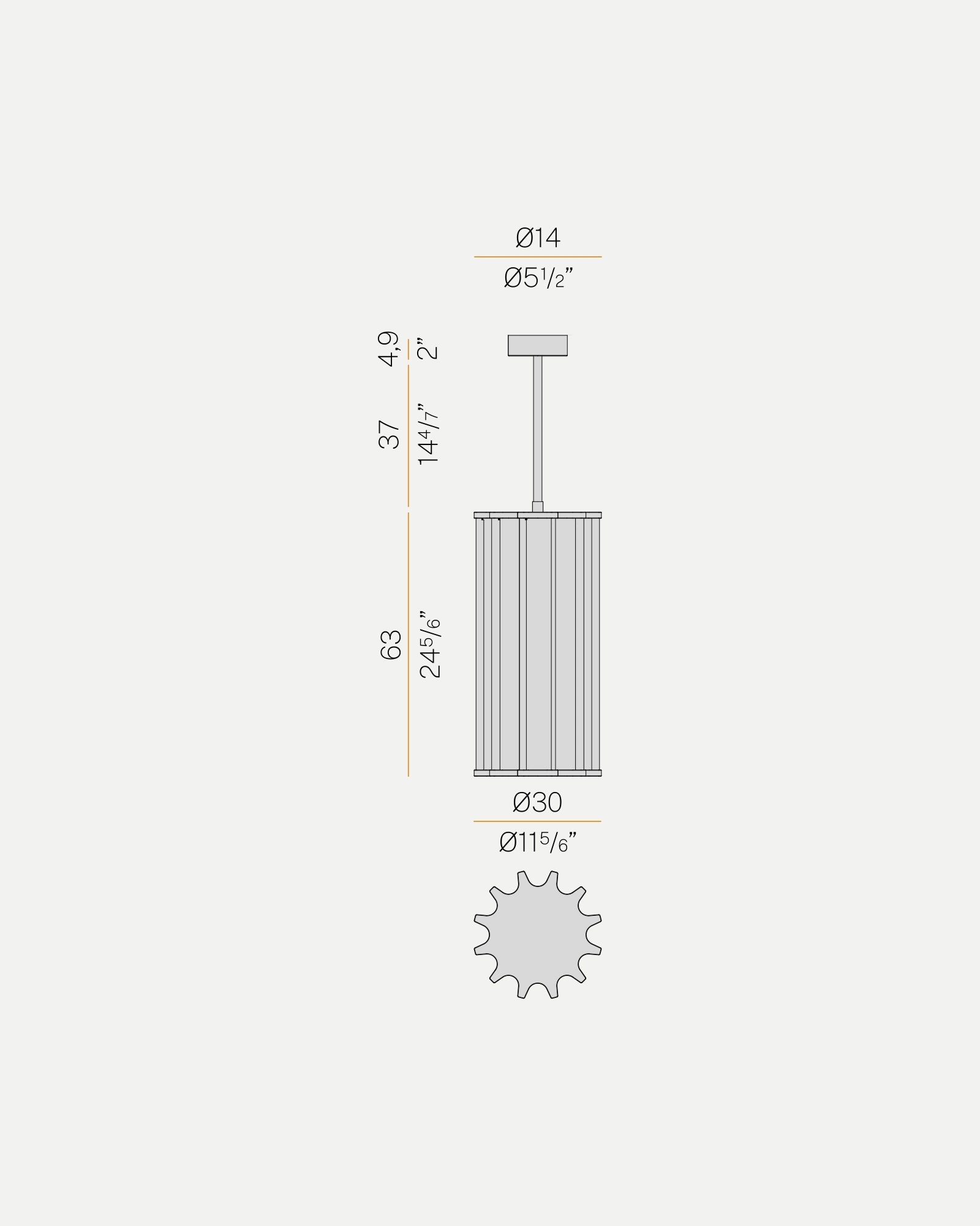 Roma Pendant Light