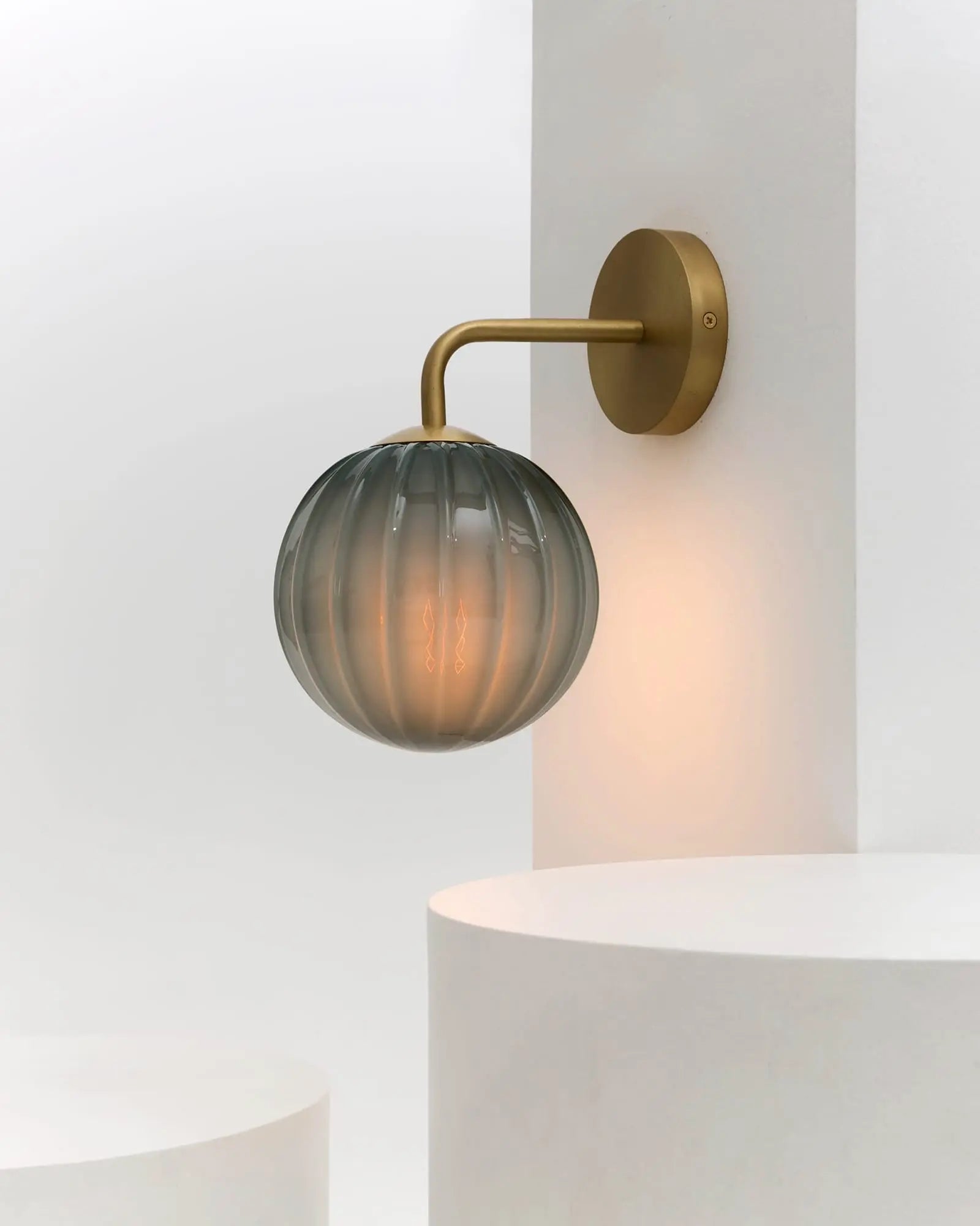 Round Arm Wall Fixture