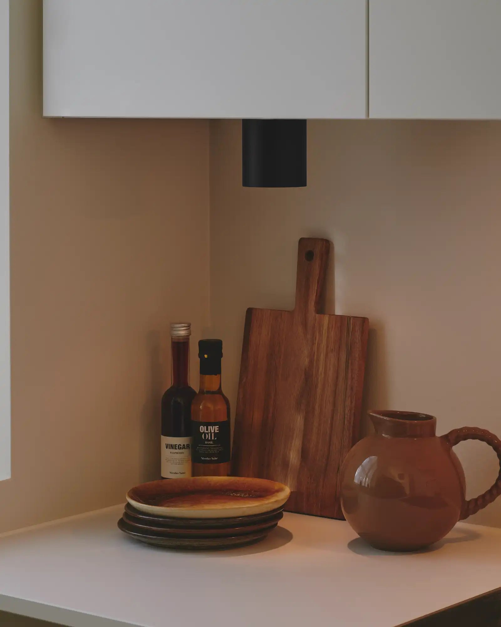Sabonis Surface Downlight by Nordlux Lighting featured within a contemporary kitchen | Nook Collections