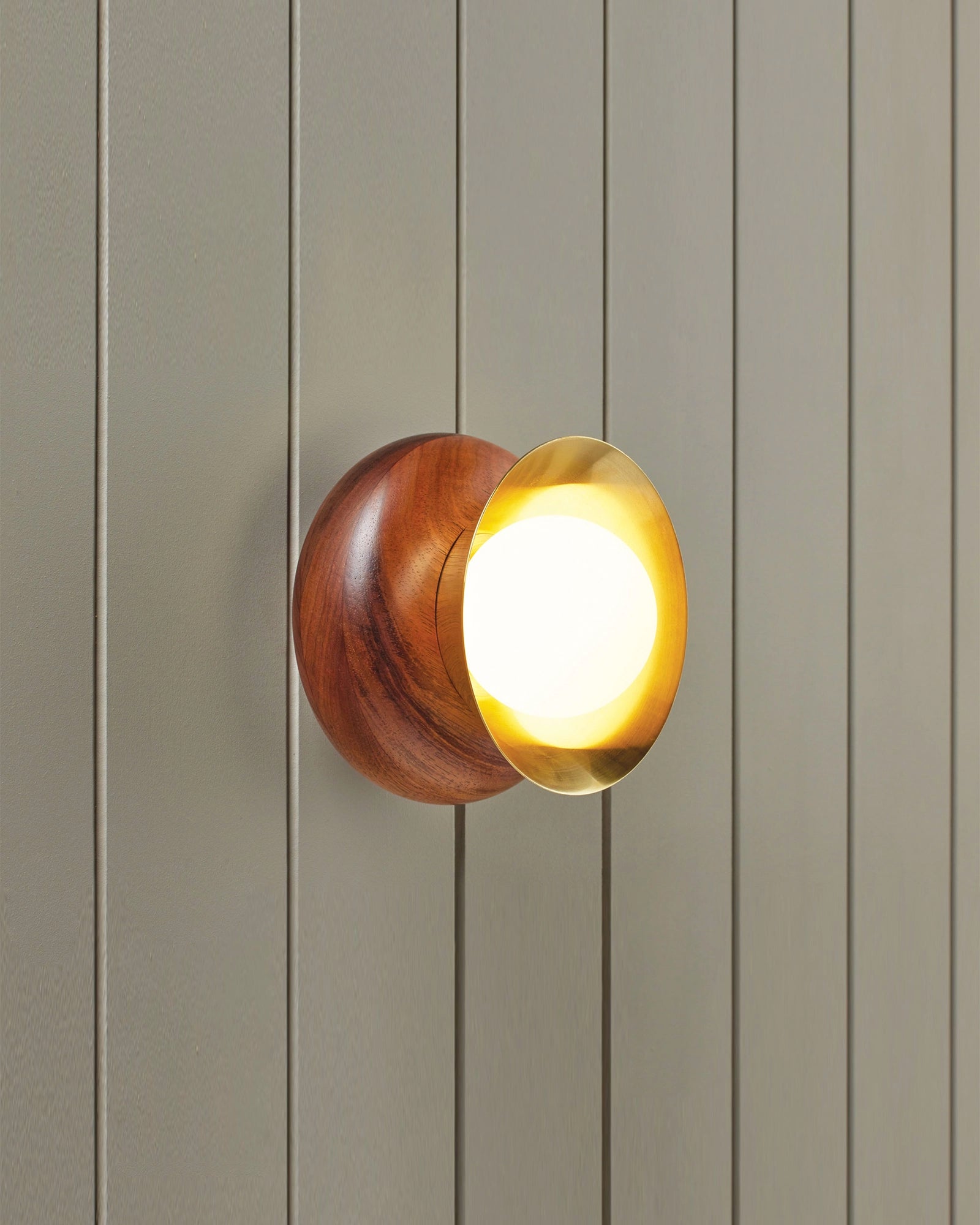 Sibling Brass Wall Light