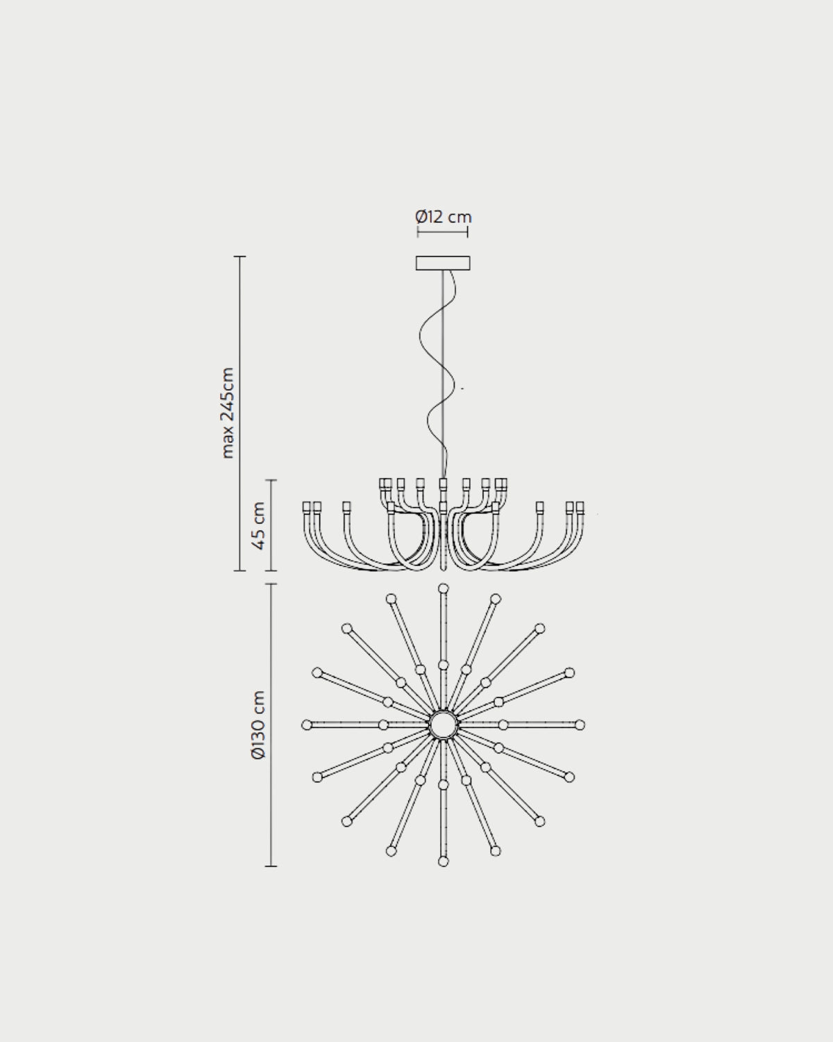 Snoob 32lt Chandelier