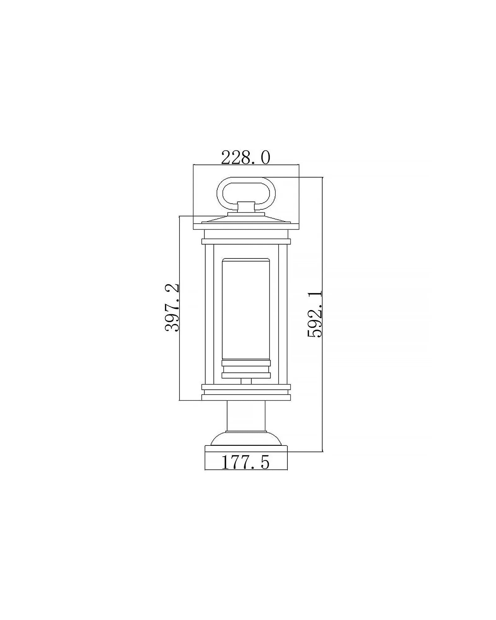 South Hope Pedestal Light