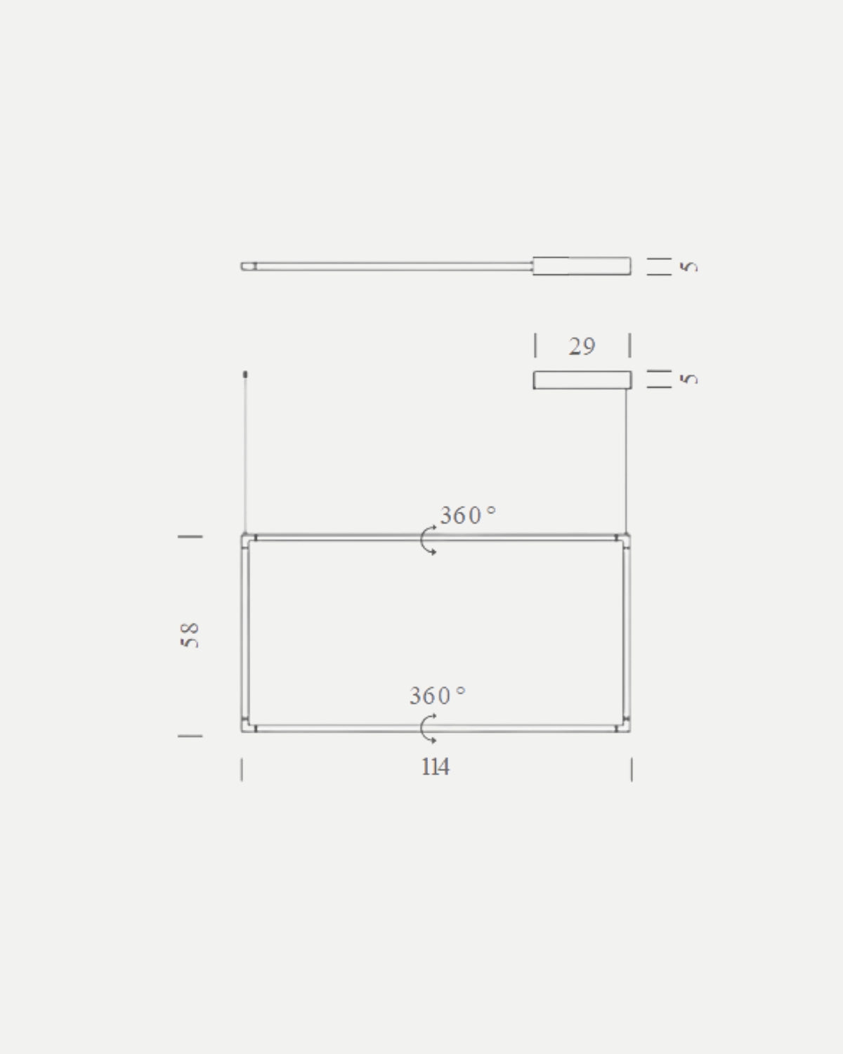 Spigolo Vertical Pendant Light