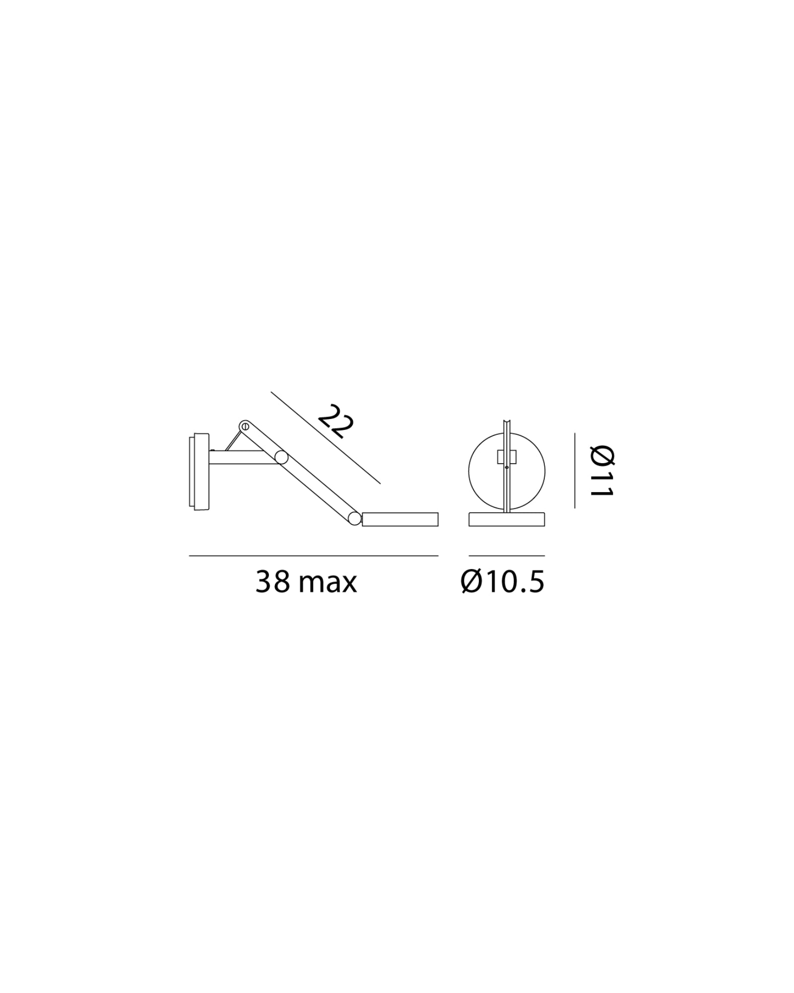 String W0 Wall Light