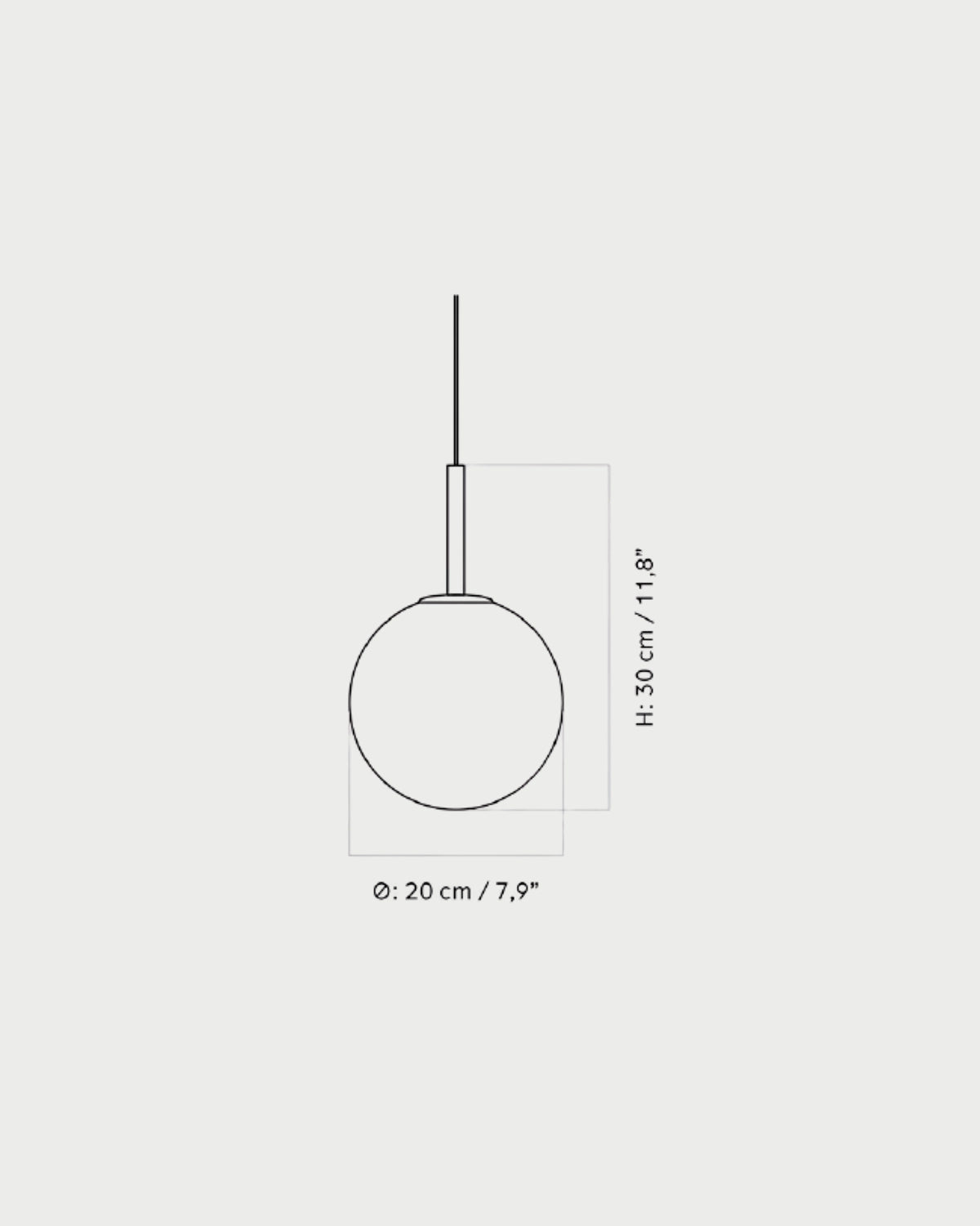 TR Bulb Pendant Light