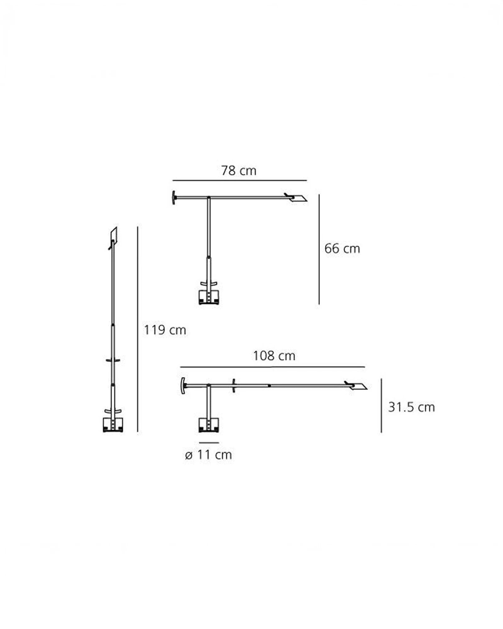 Tizio LED Table Lamp