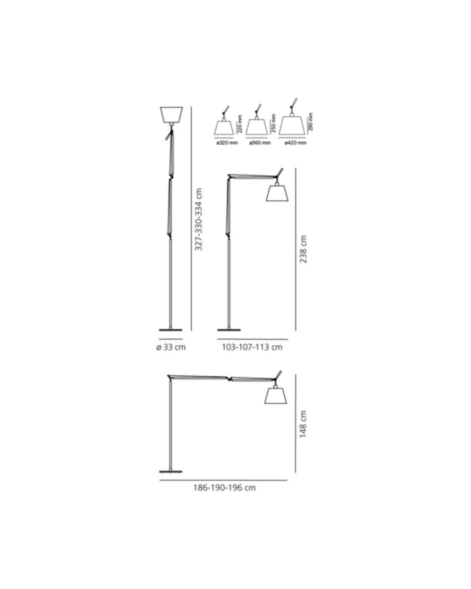 Tolomeo Mega Floor Lamp