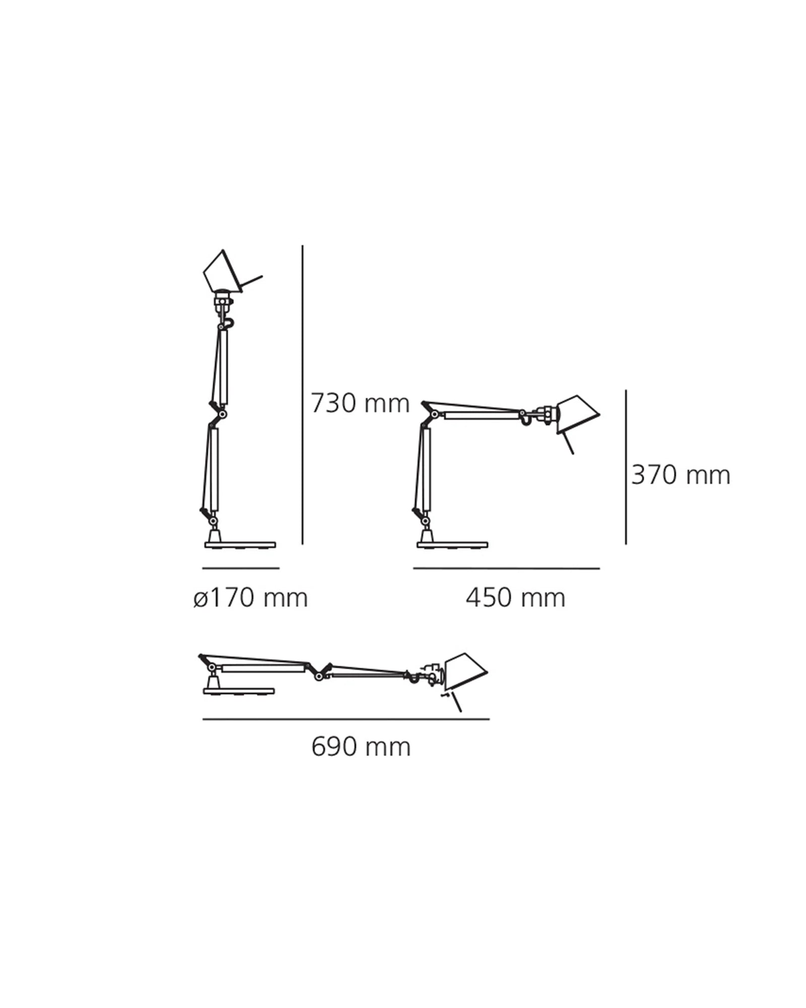 Tolomeo Micro LED Table Lamp