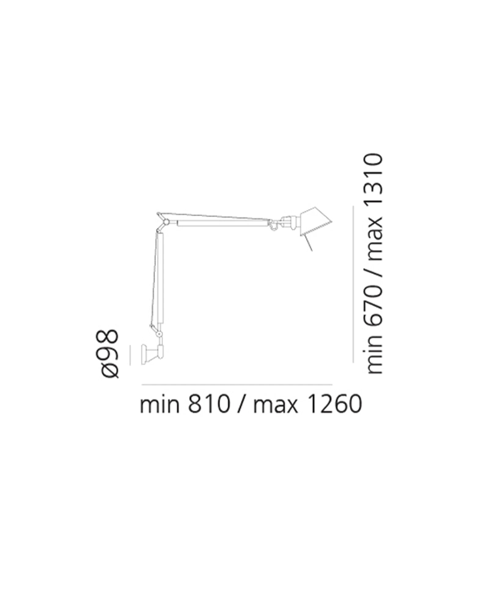 Tolomeo Wall Light