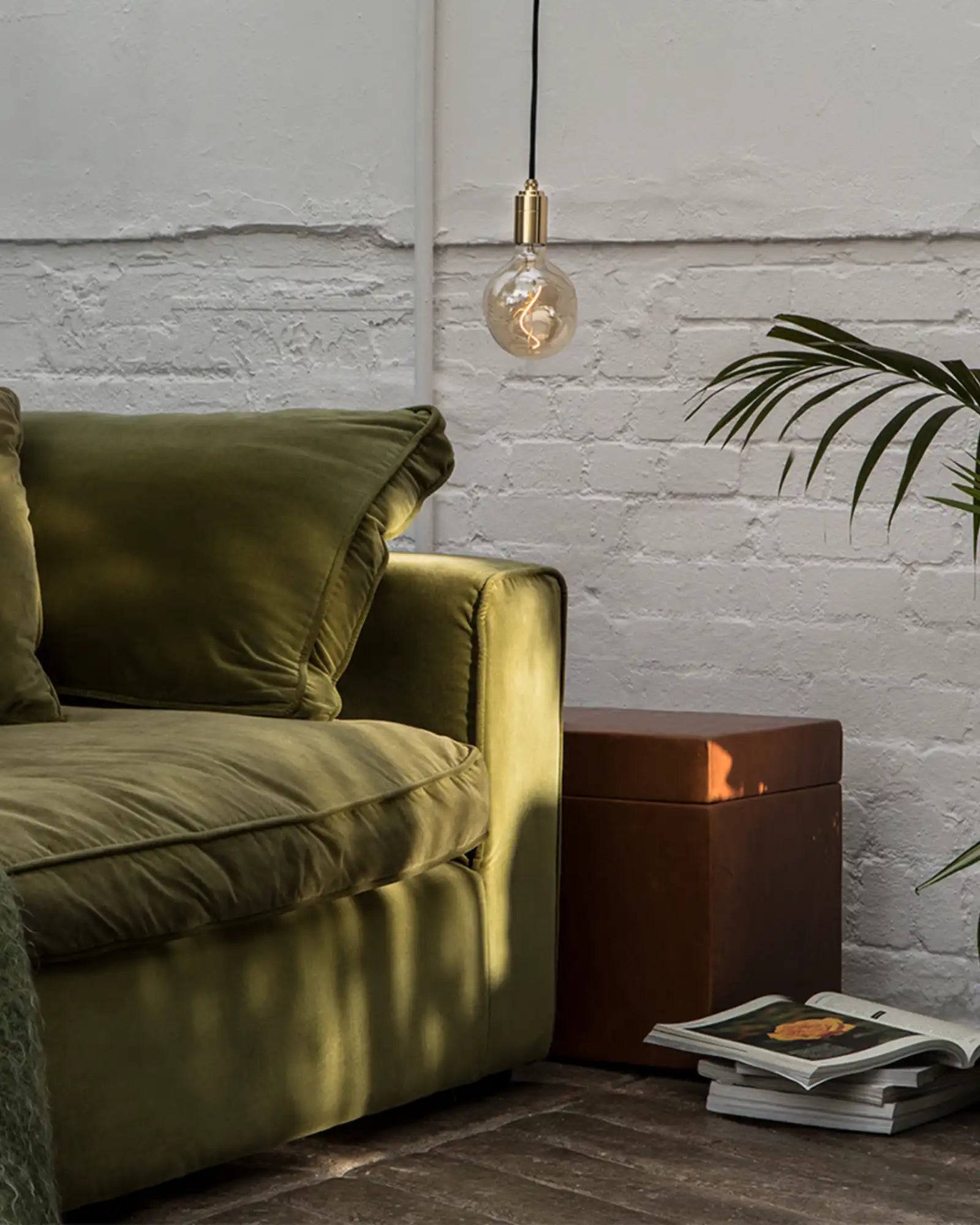 Voronoi I Pendant Light by Tala featured within a contemporary living room | Nook Collections